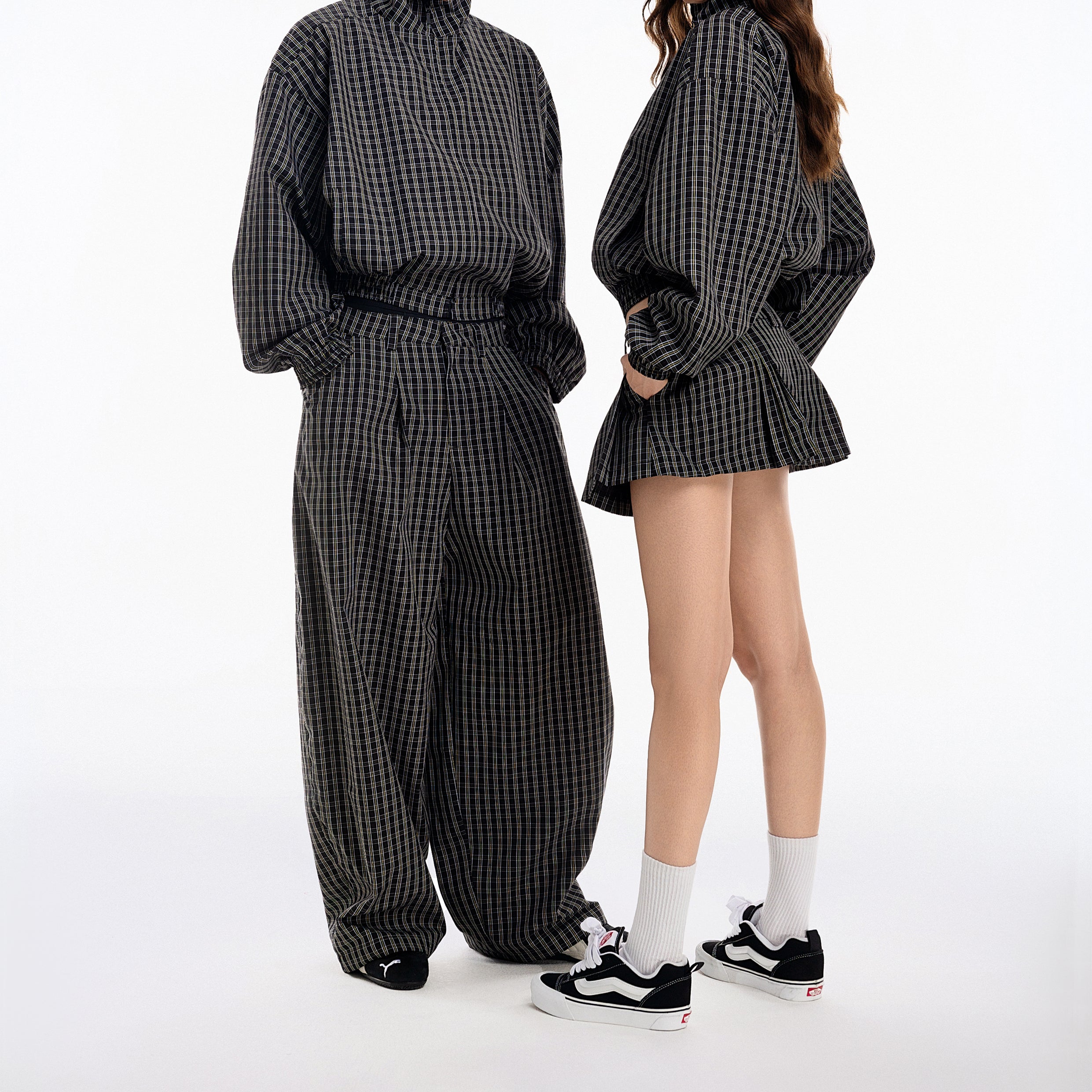 Gingham Zip Jacket - Push Push - Worldwide