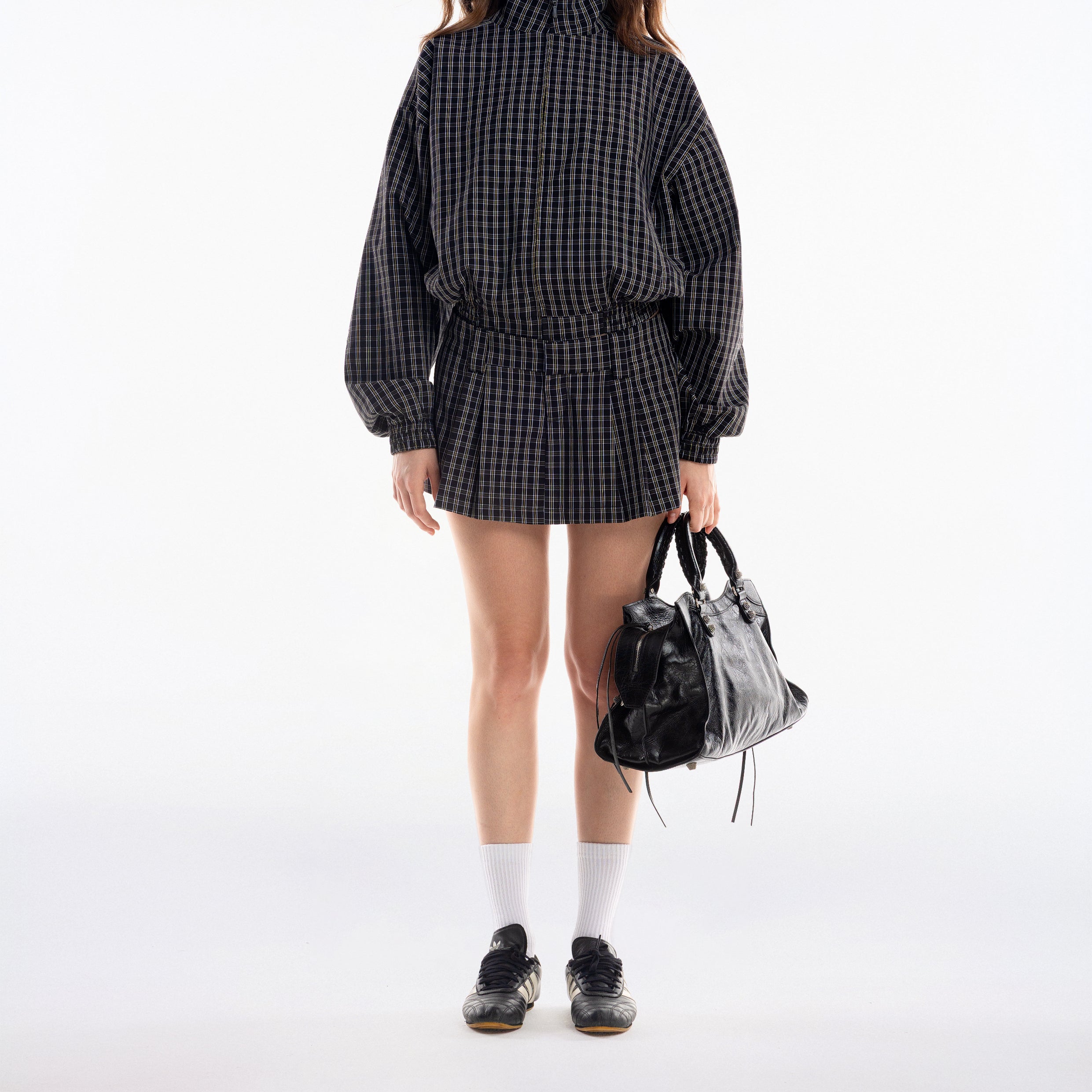 Gingham Zip Jacket - Push Push - Worldwide