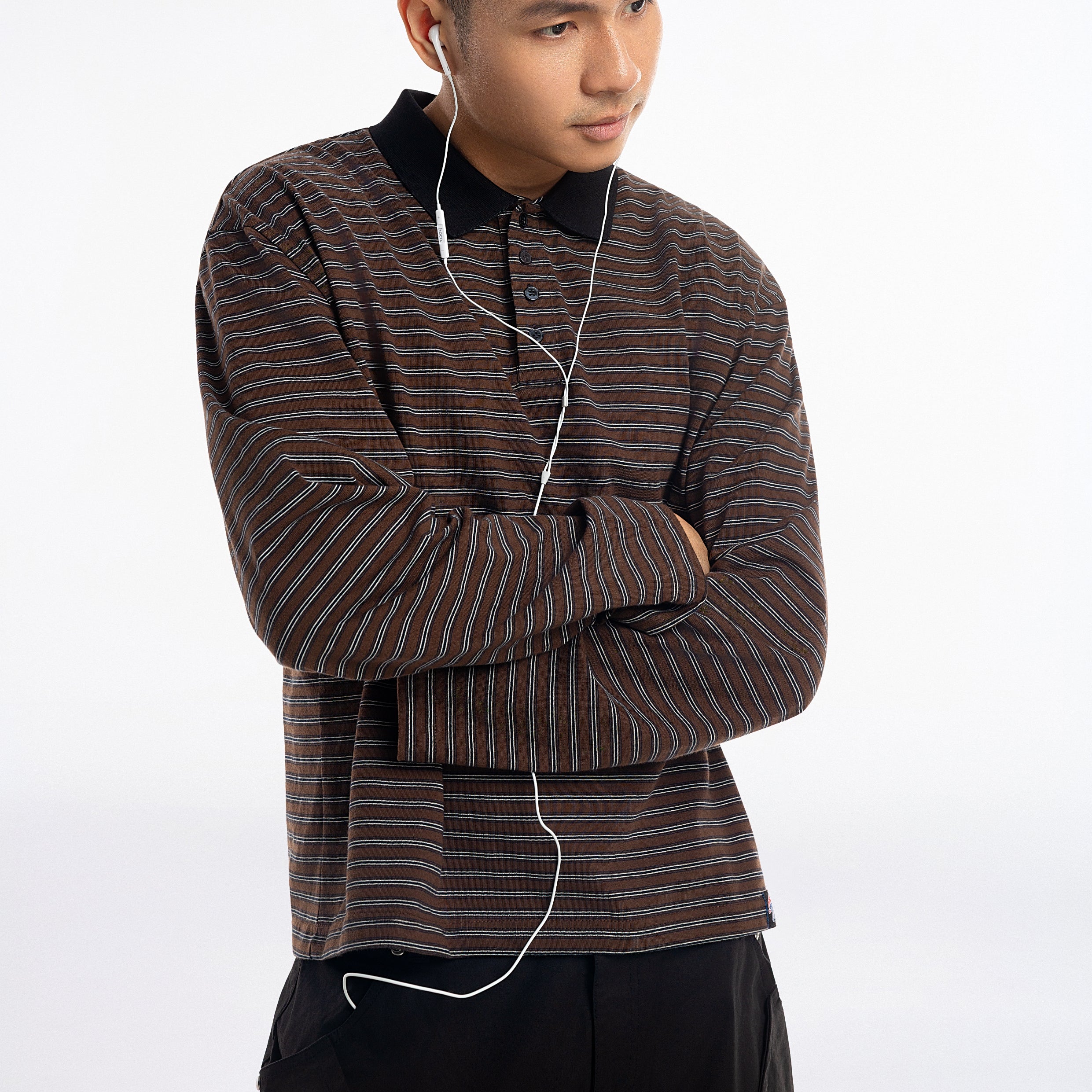 MILO Striped Polo Tee - Push Push - Worldwide