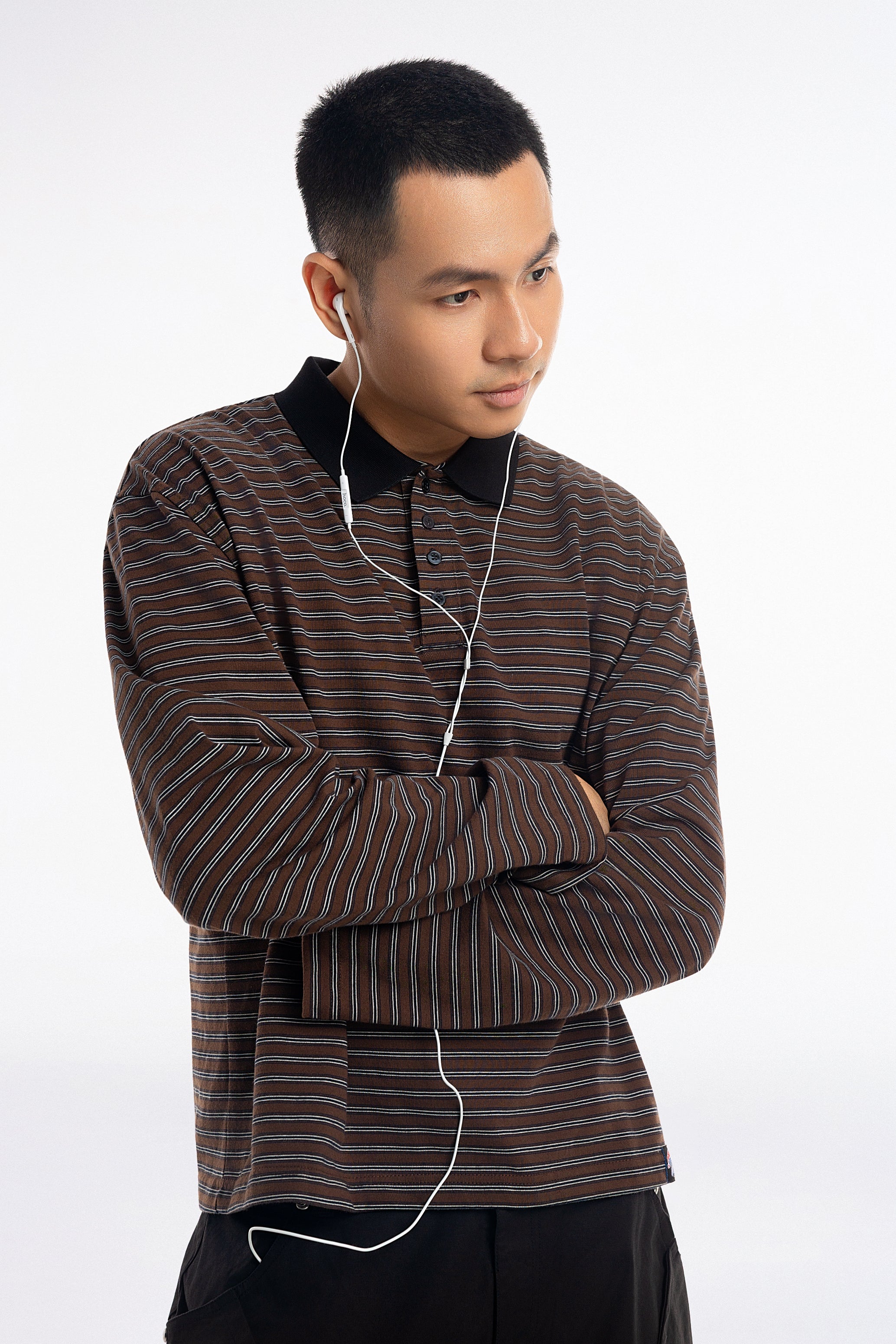 MILO Striped Polo Tee - Push Push - Worldwide