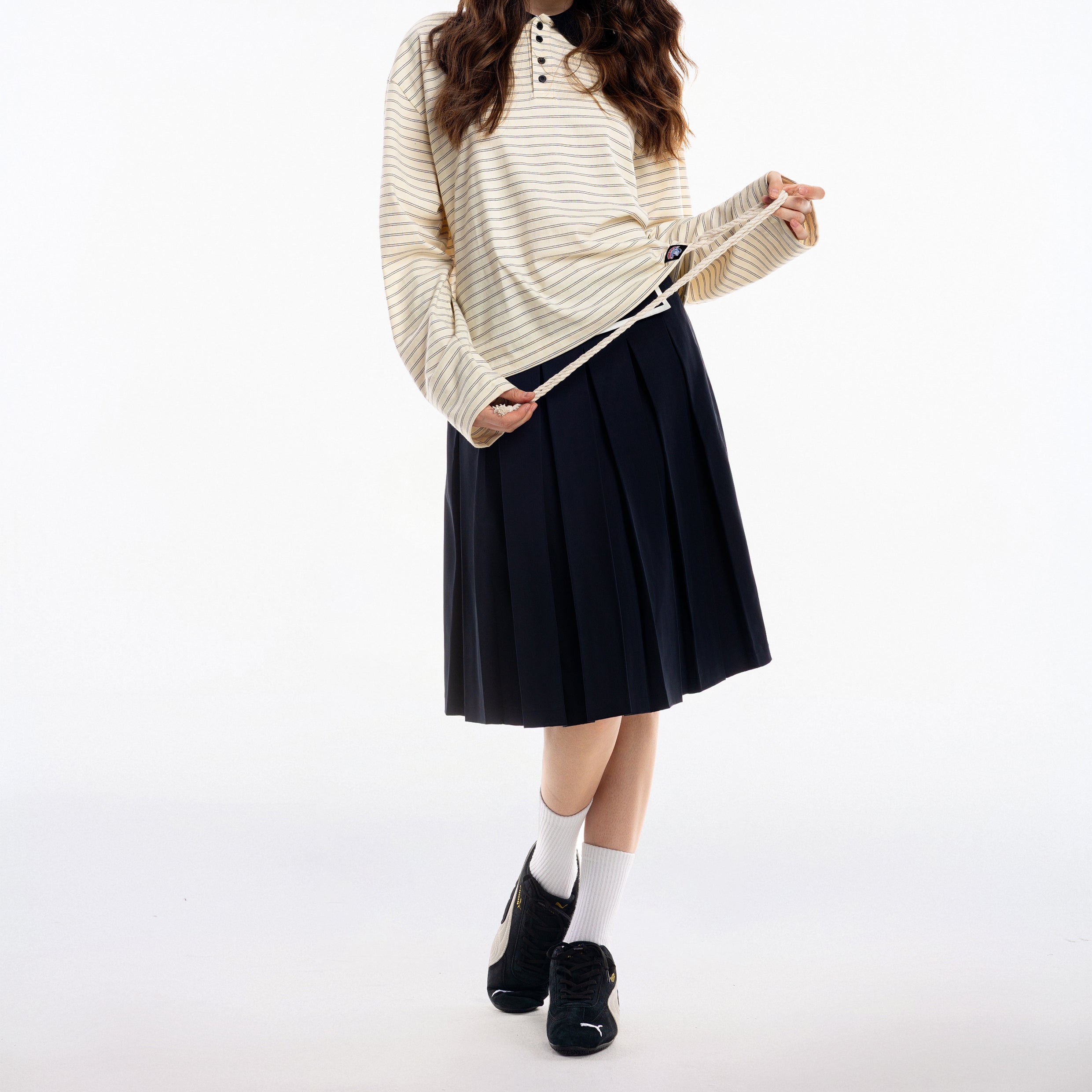 NOA Striped Polo Tee - Push Push - Worldwide