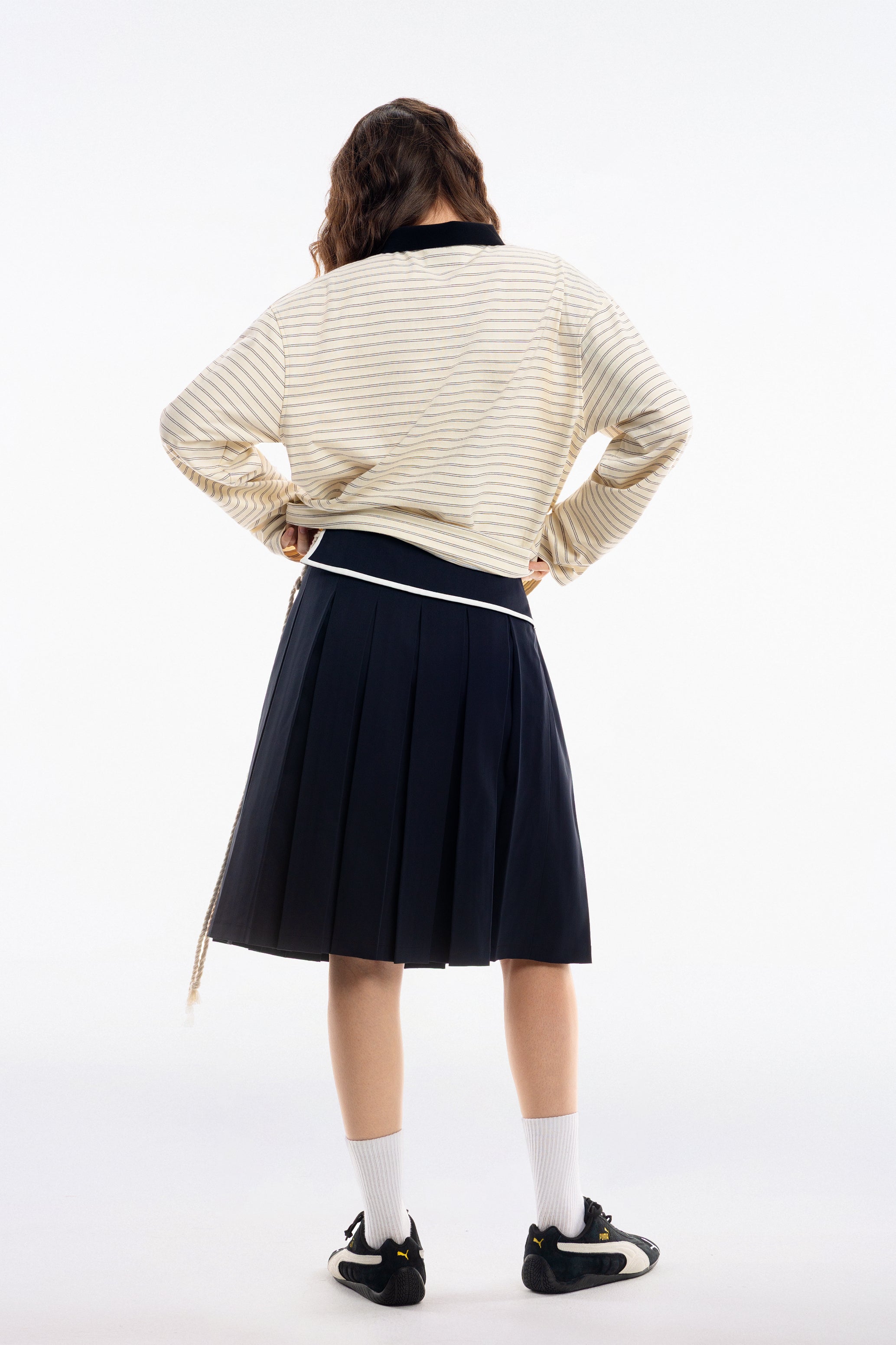 NOA Striped Polo Tee - Push Push - Worldwide