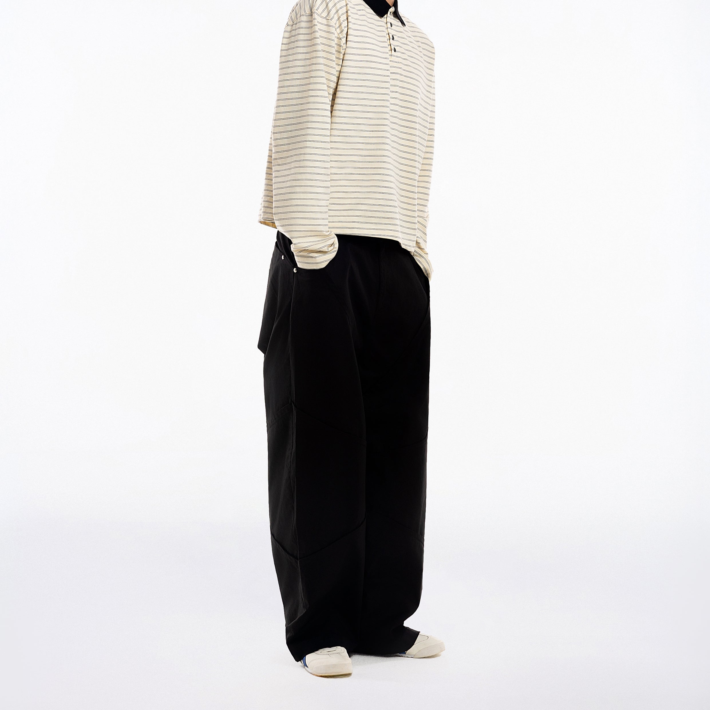 NOA Striped Polo Tee - Push Push - Worldwide