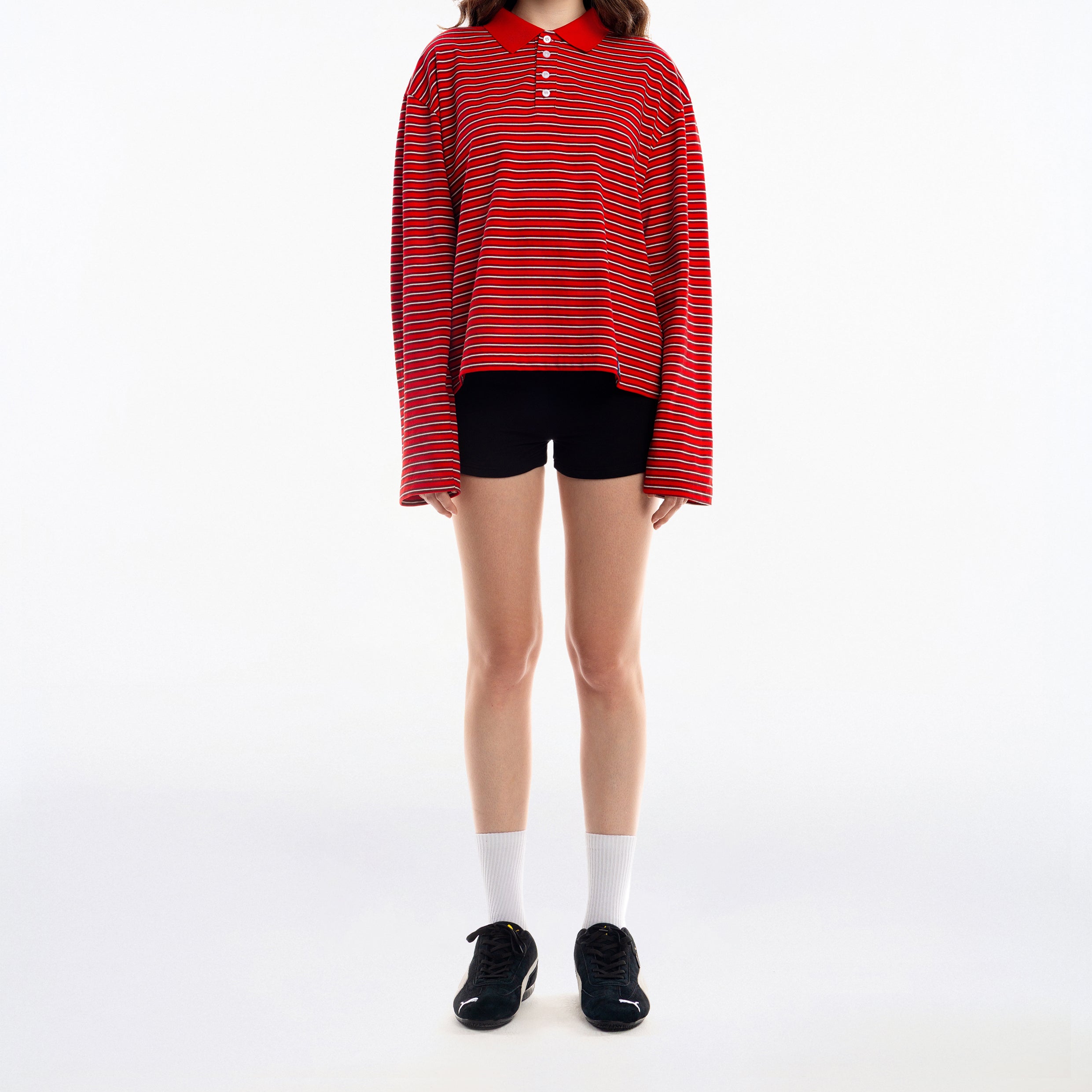 OLLY Striped Polo Tee - Push Push - Worldwide