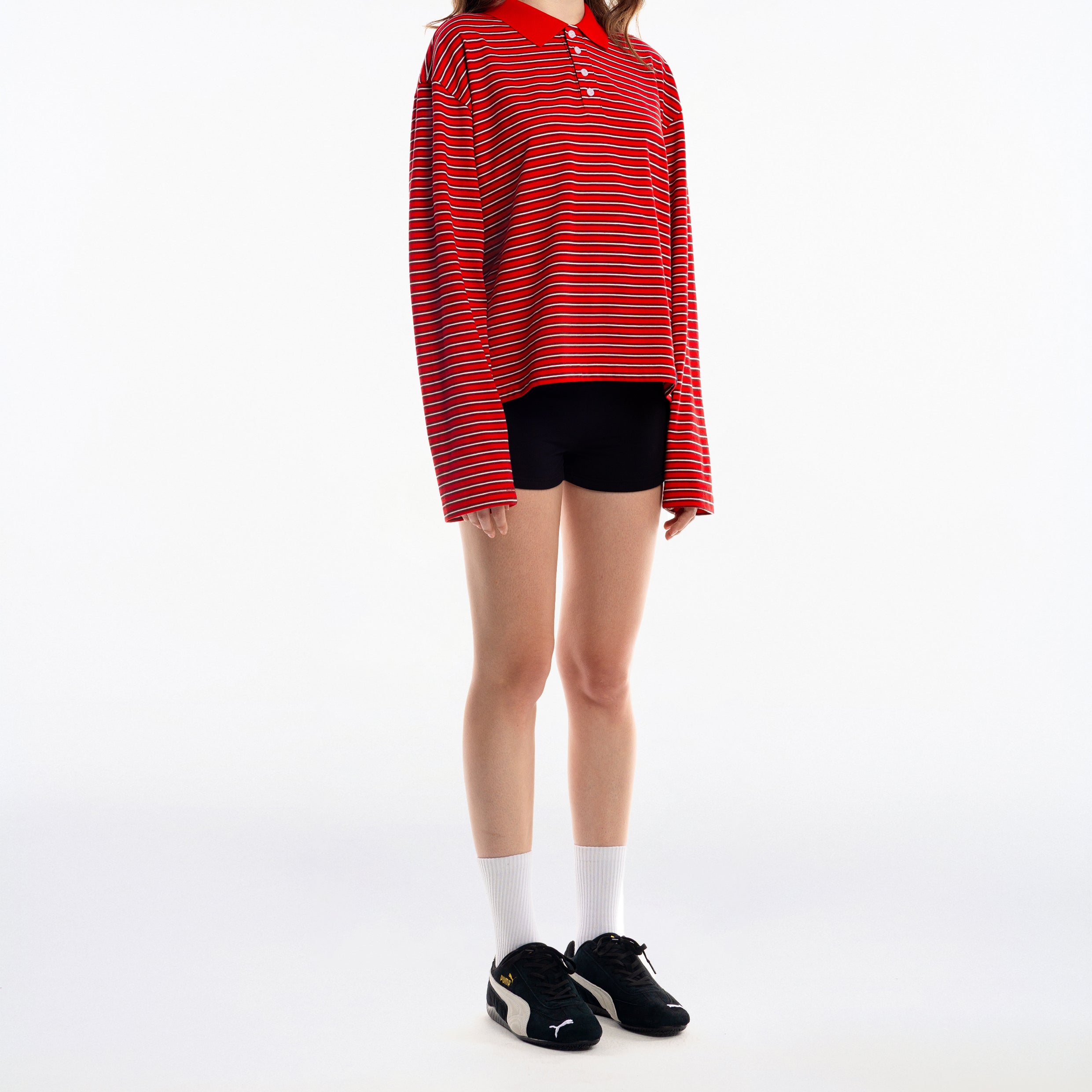 OLLY Striped Polo Tee - Push Push - Worldwide