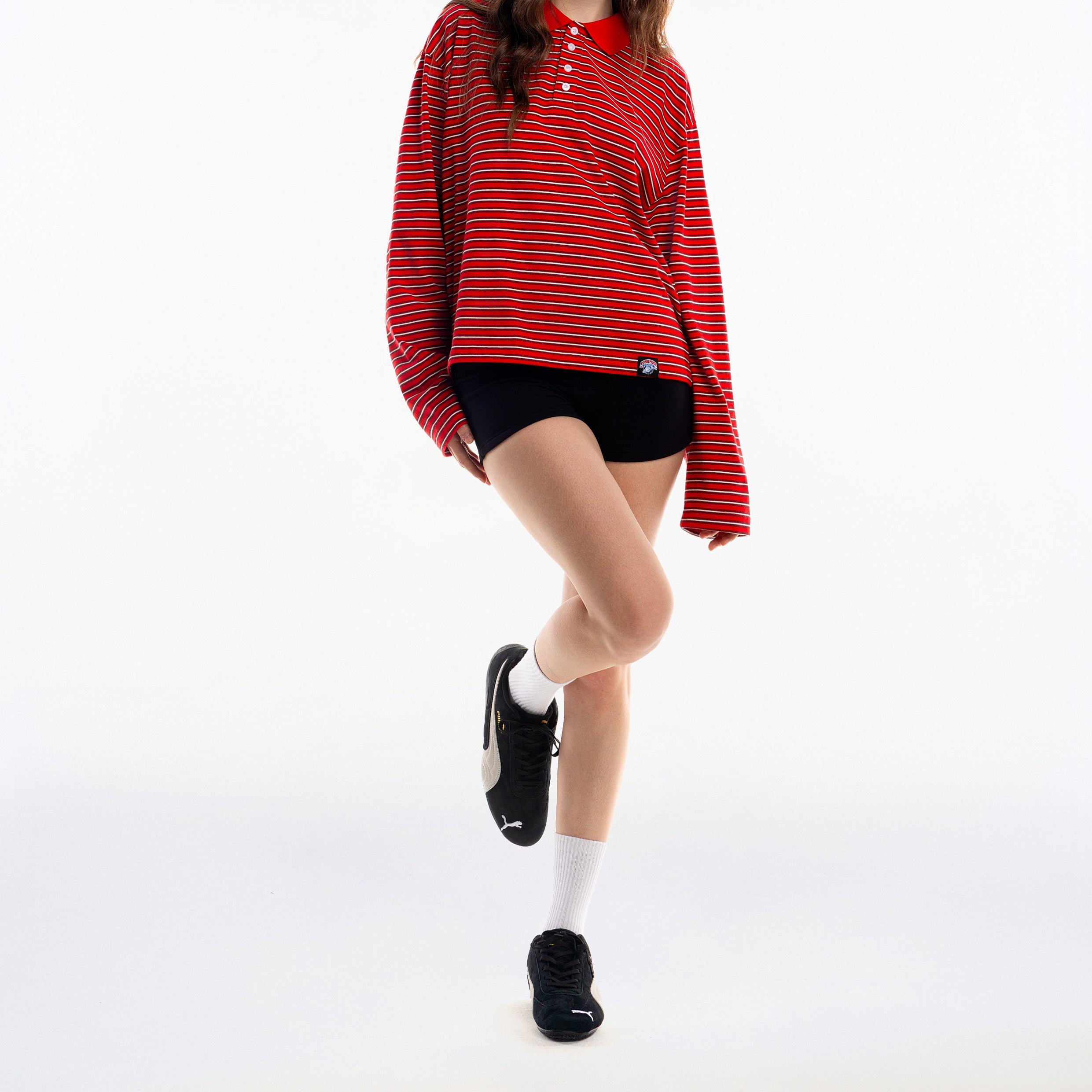 OLLY Striped Polo Tee - Push Push - Worldwide