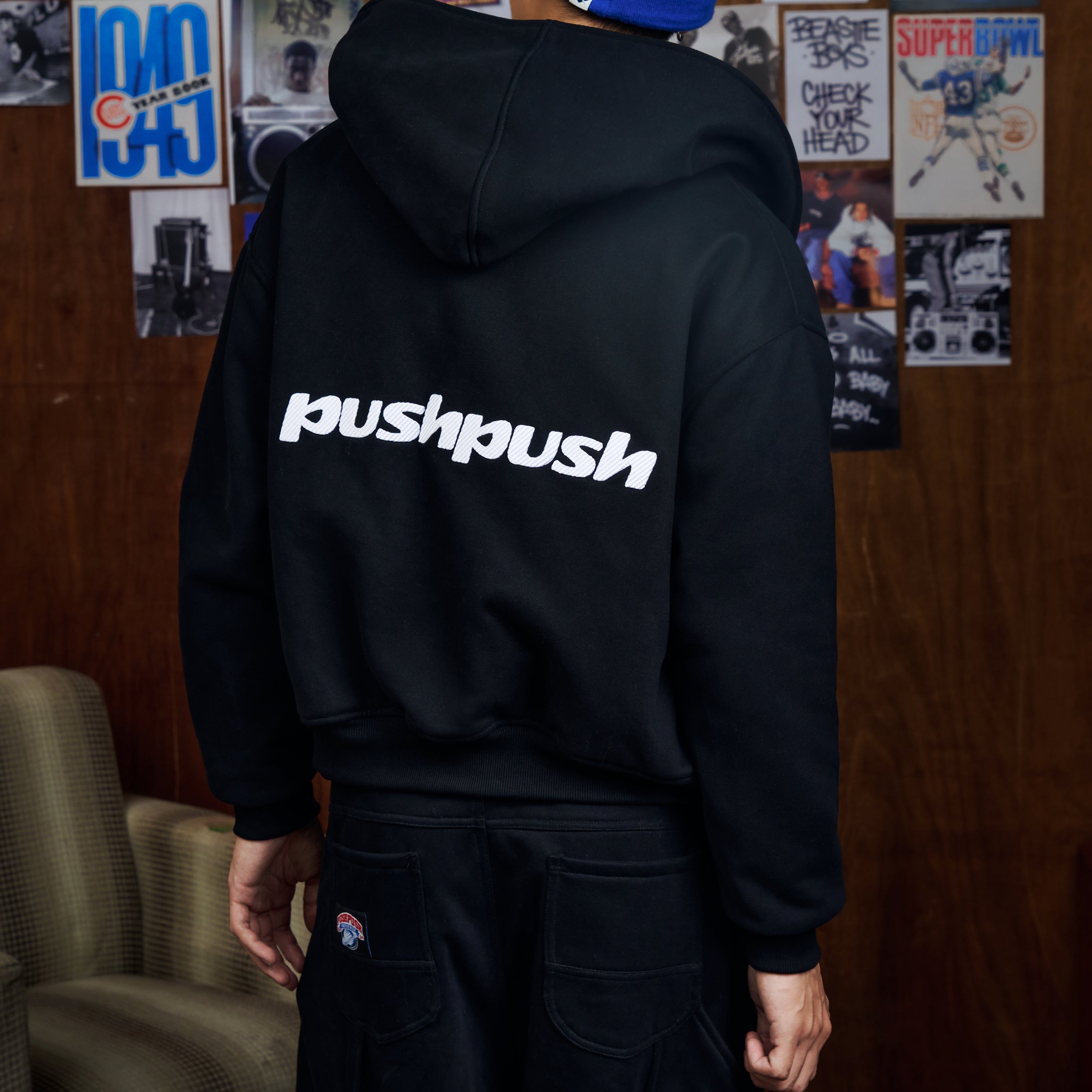 PP FLIPSIDE ZIP HOODIE - Push Push - Worldwide