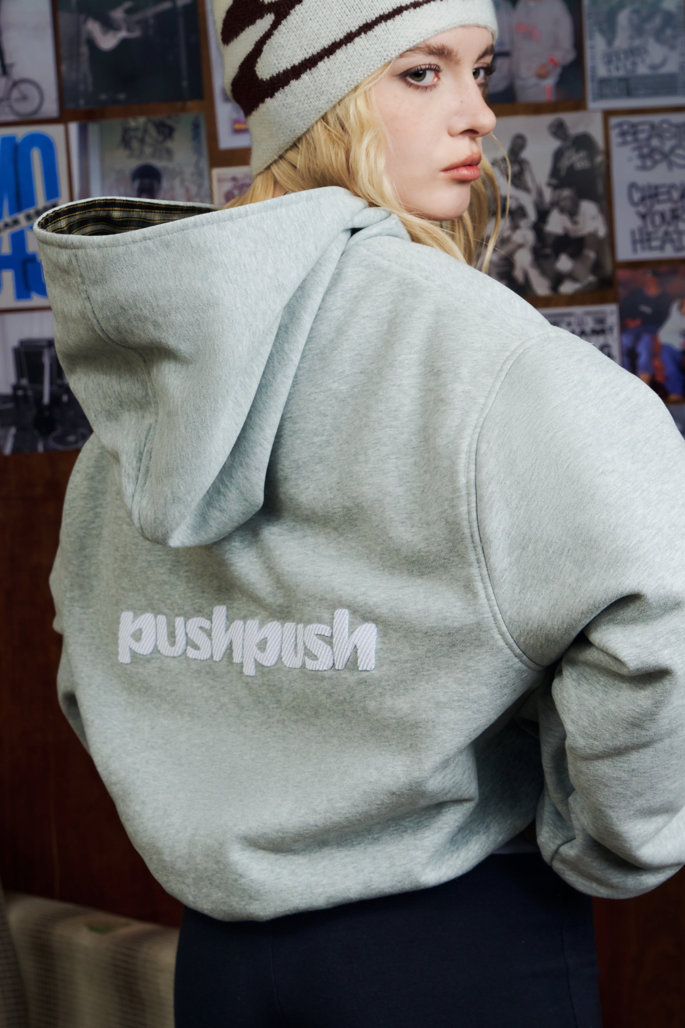 PP FLIPSIDE ZIP HOODIE - Push Push - Worldwide