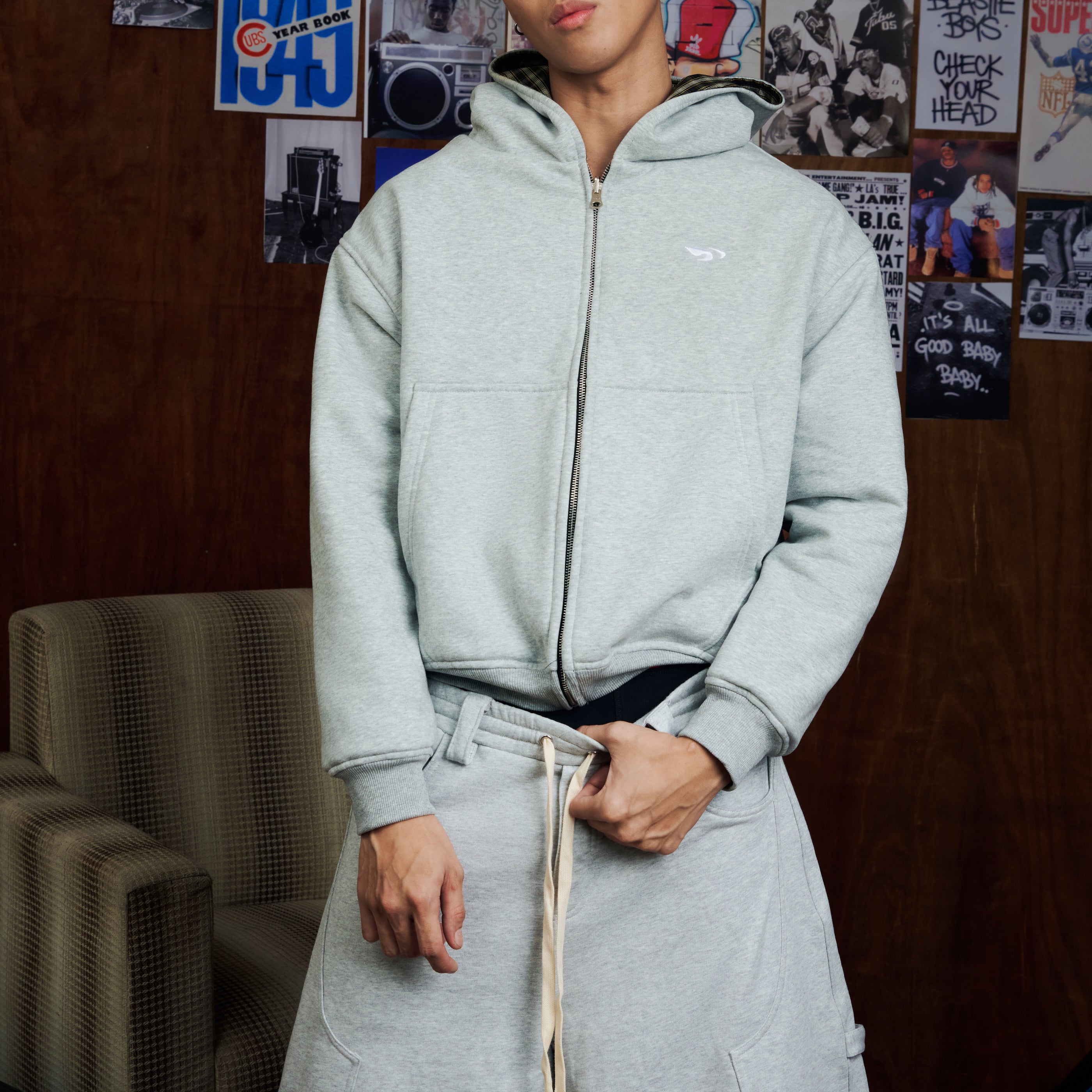 PP FLIPSIDE ZIP HOODIE - Push Push - Worldwide