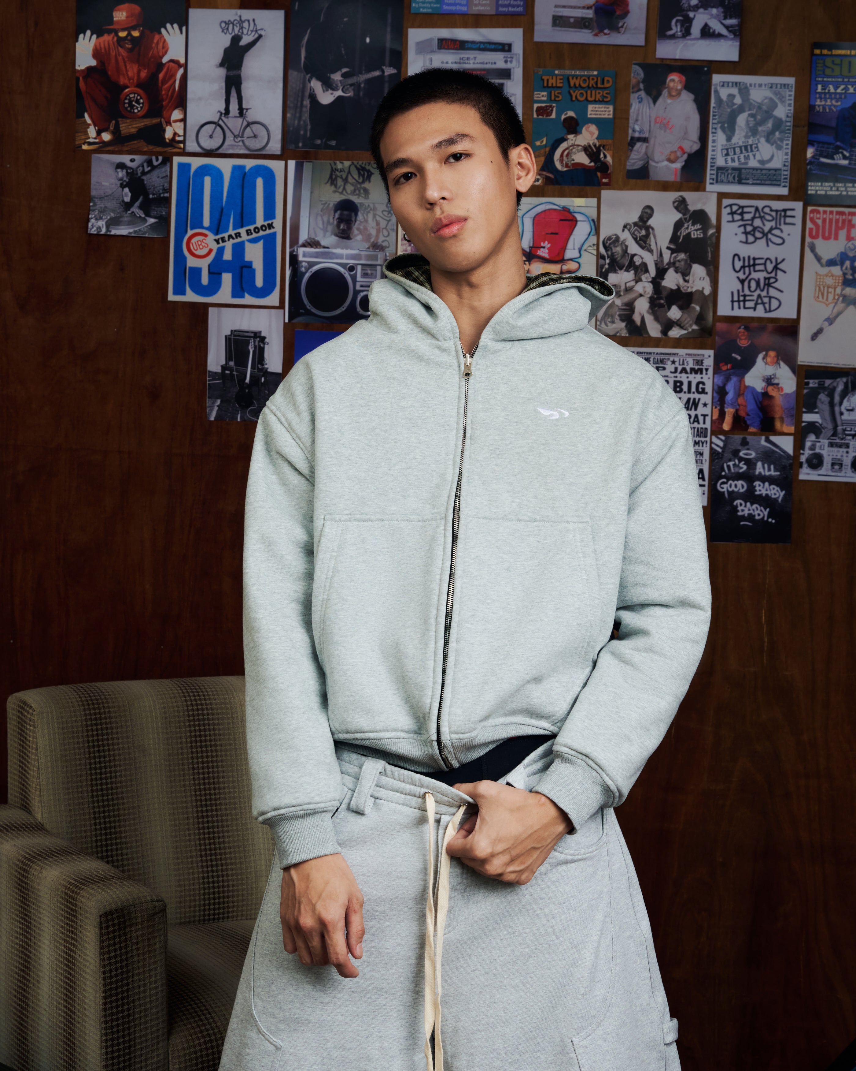 PP FLIPSIDE ZIP HOODIE - Push Push - Worldwide