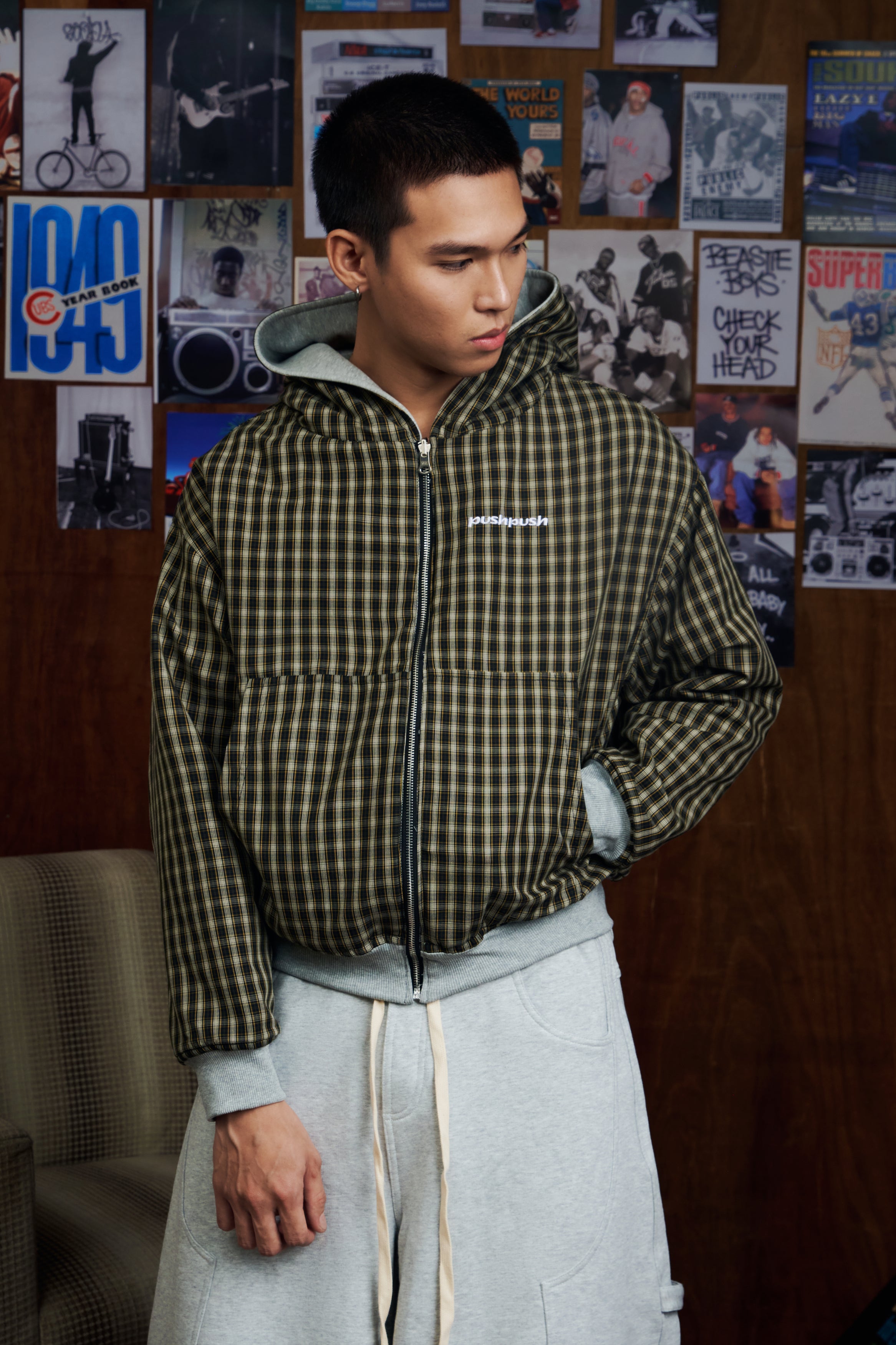 PP FLIPSIDE ZIP HOODIE - Push Push - Worldwide