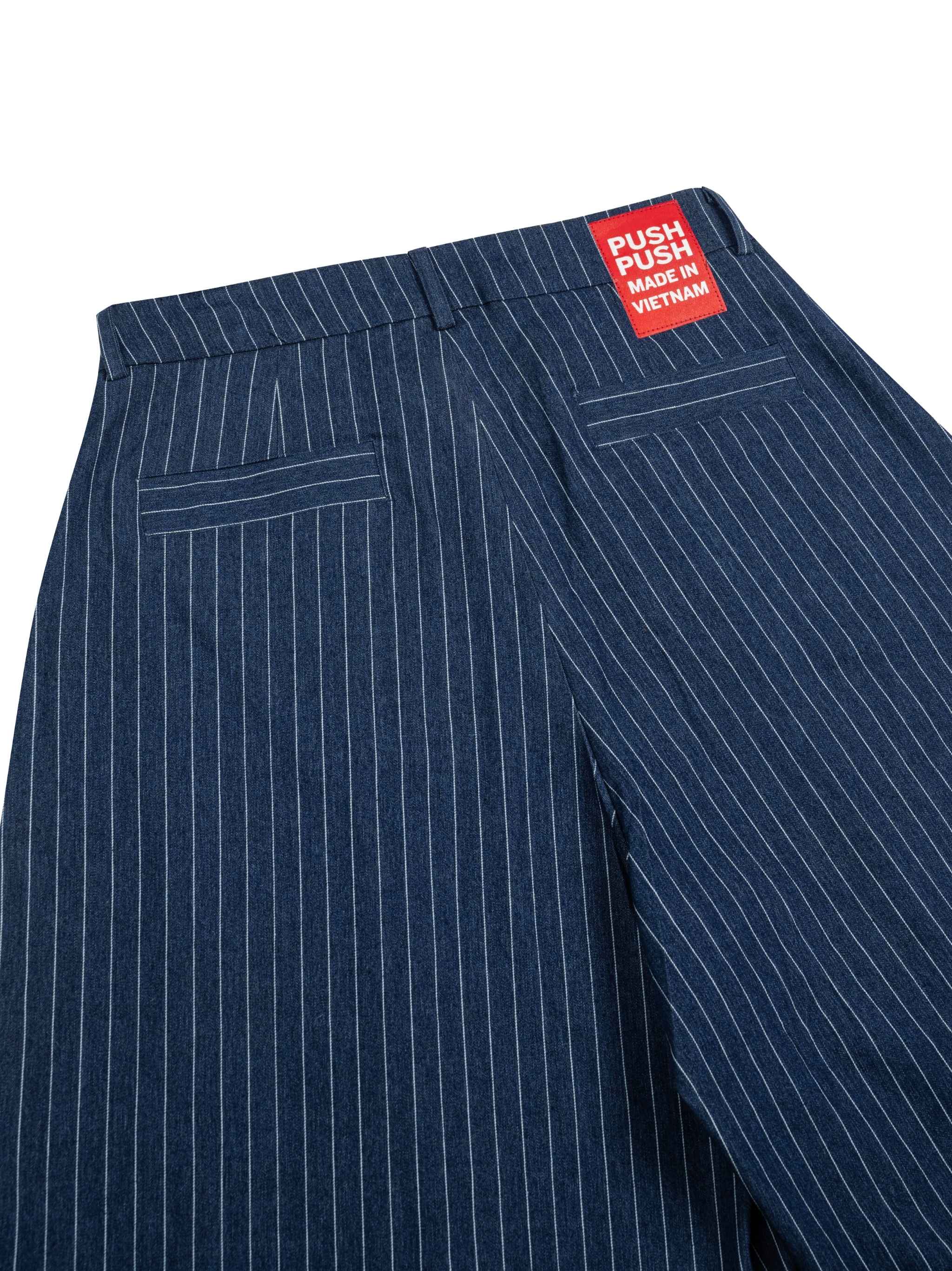 PP PINSTRIPE JORT