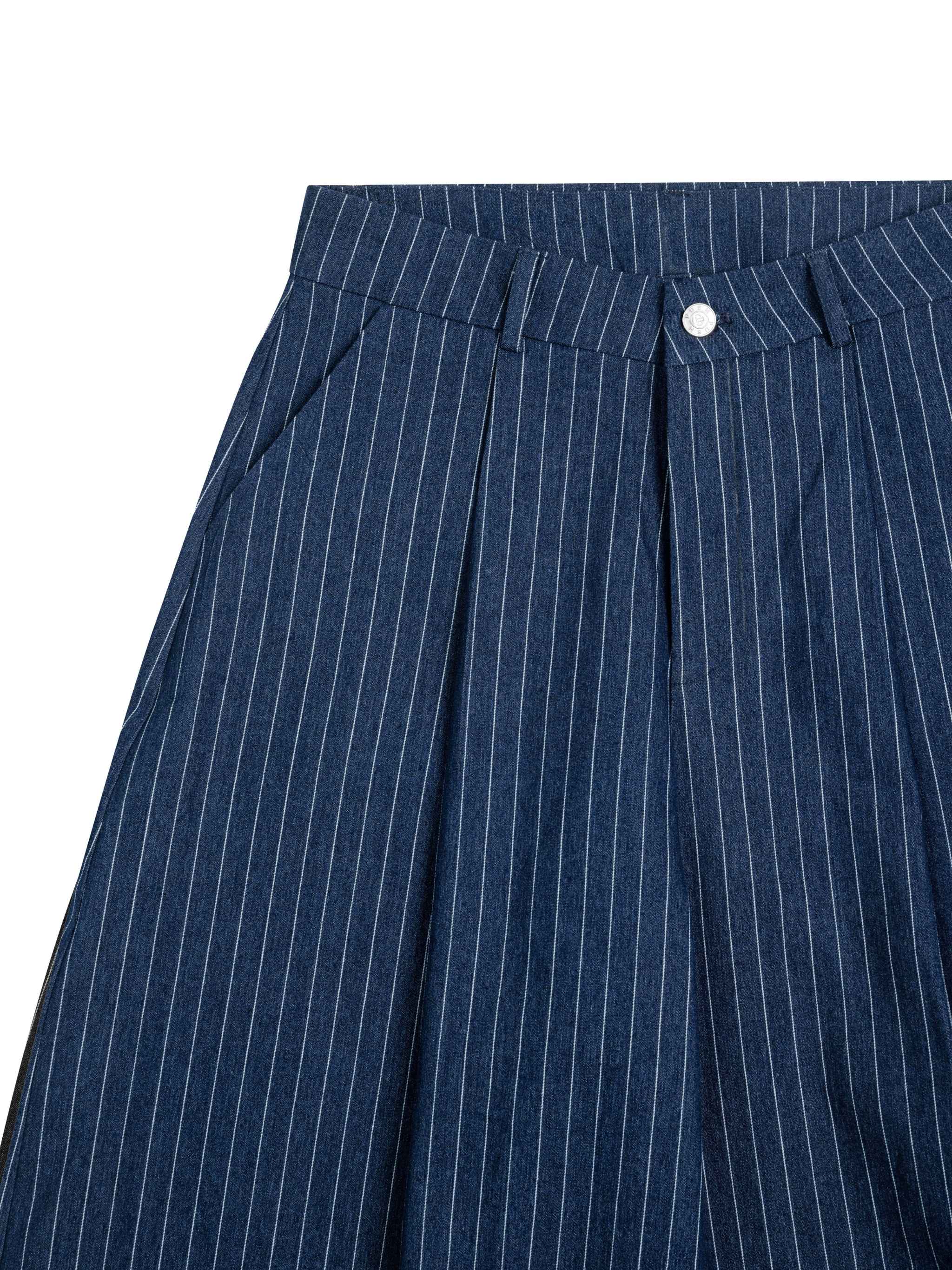 PP PINSTRIPE JORT