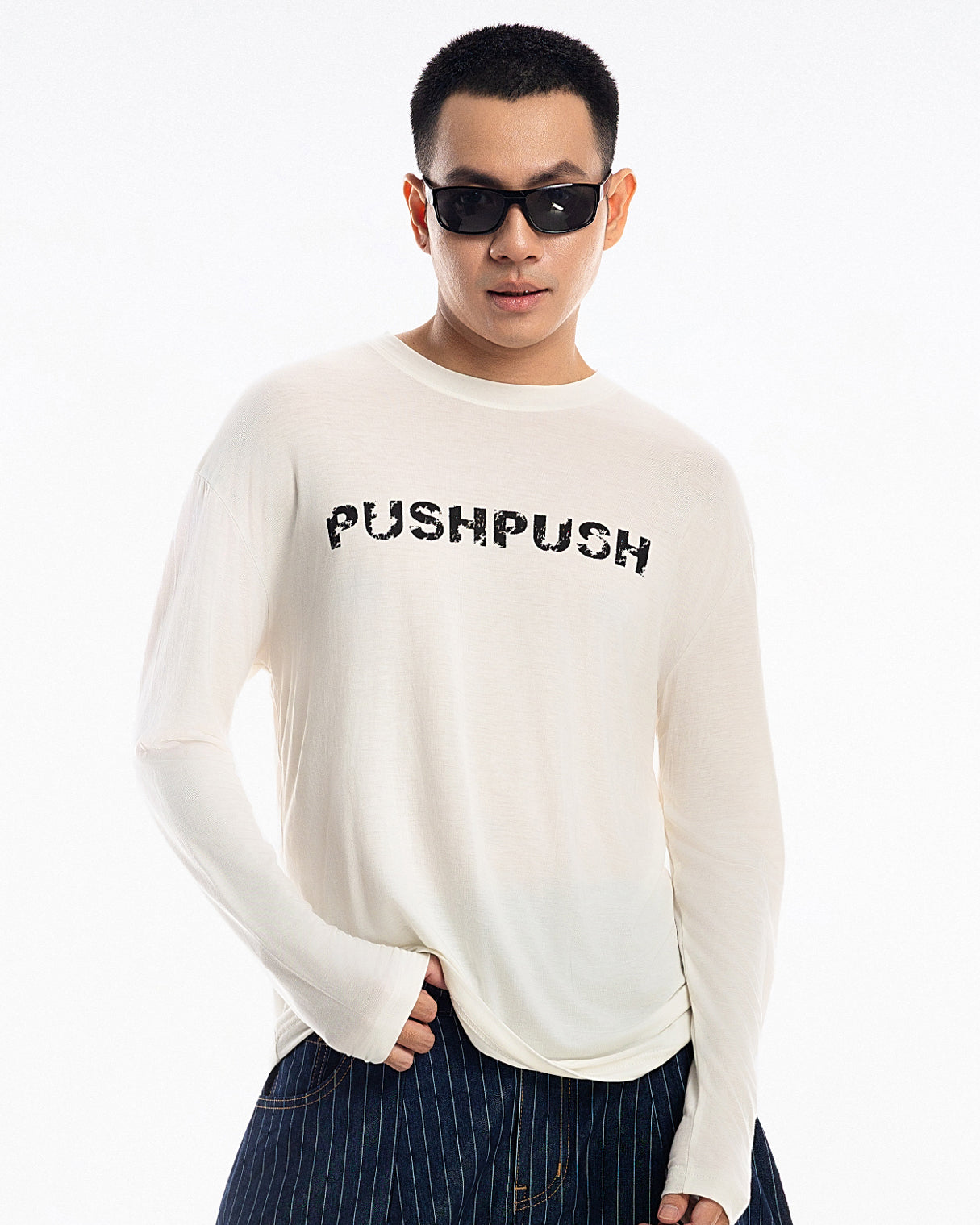 Soft Long Sleeve Tee - Push Push - Worldwide
