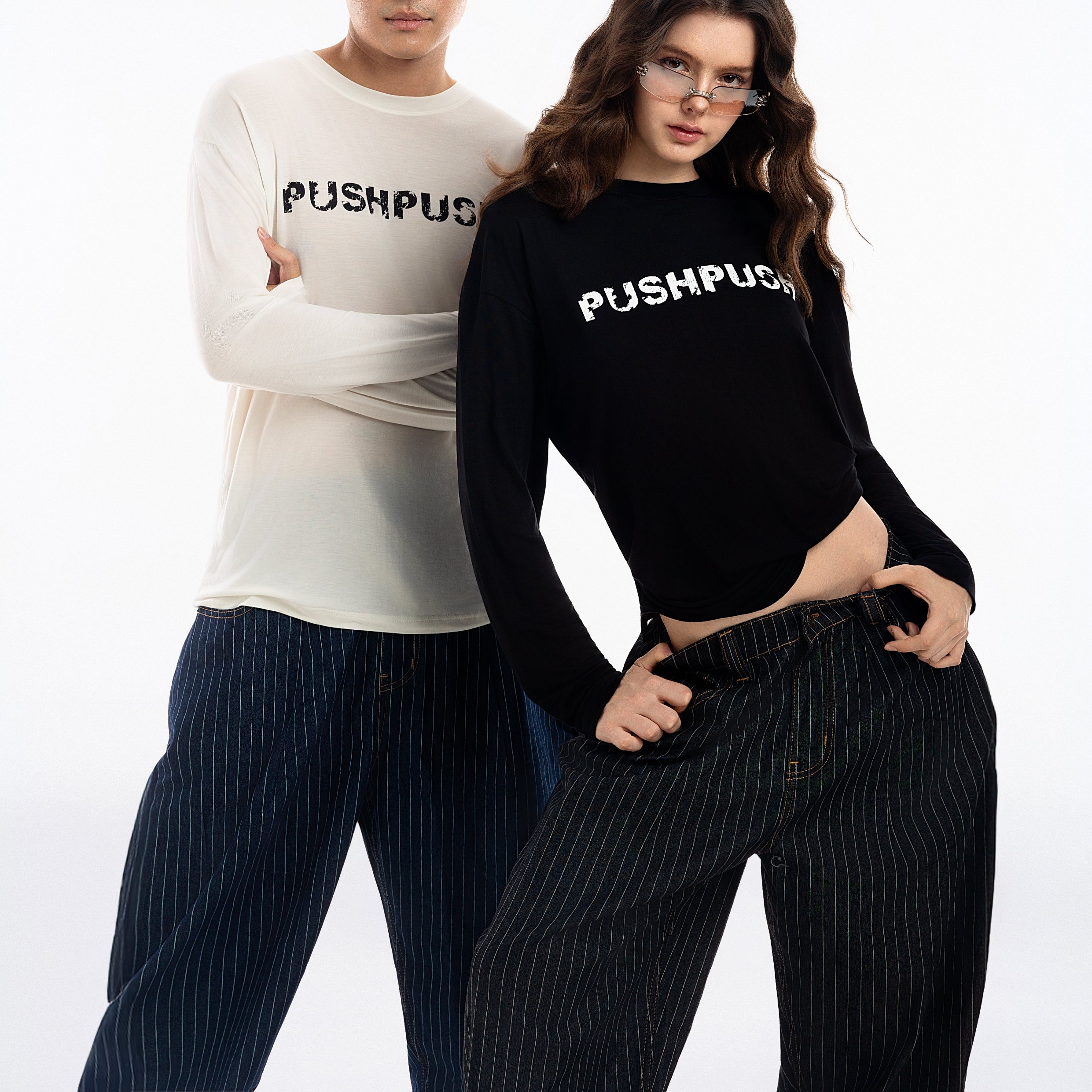 Soft Long Sleeve Tee - Push Push - Worldwide