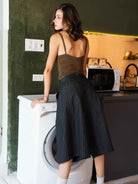 PP PINSTRIPE JORT
