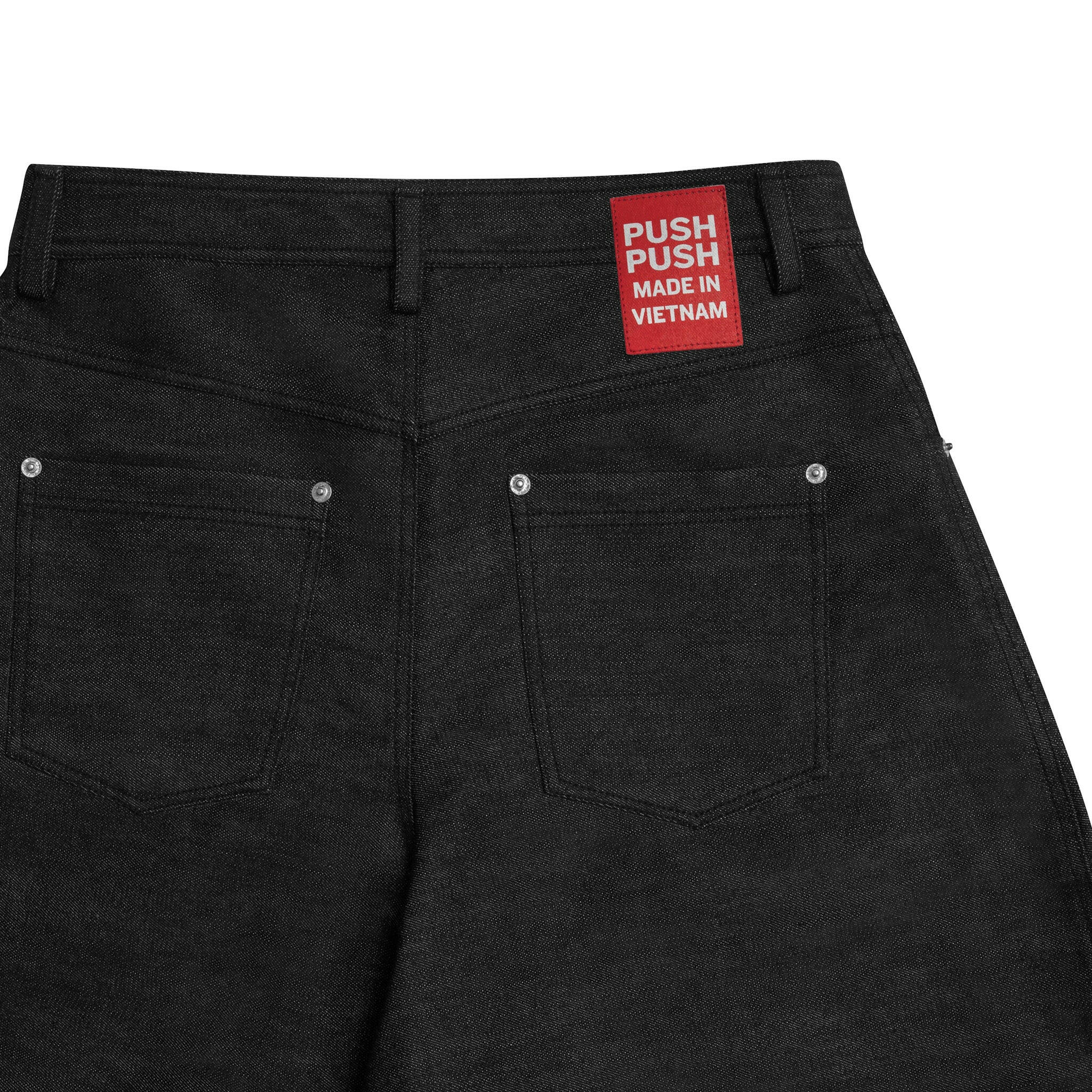 PP RAW SELVEDGE DENIM.