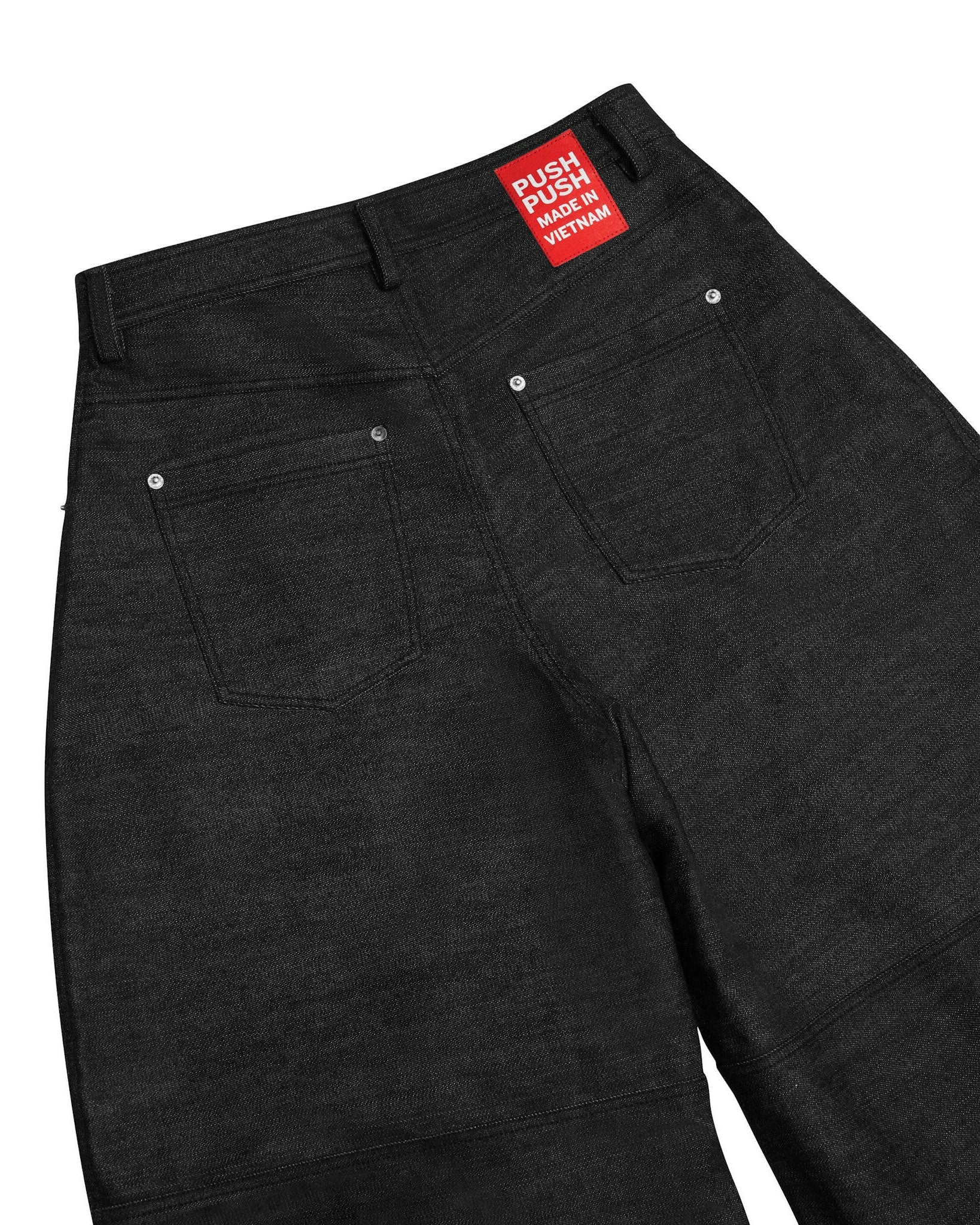 PP RAW SELVEDGE DENIM.