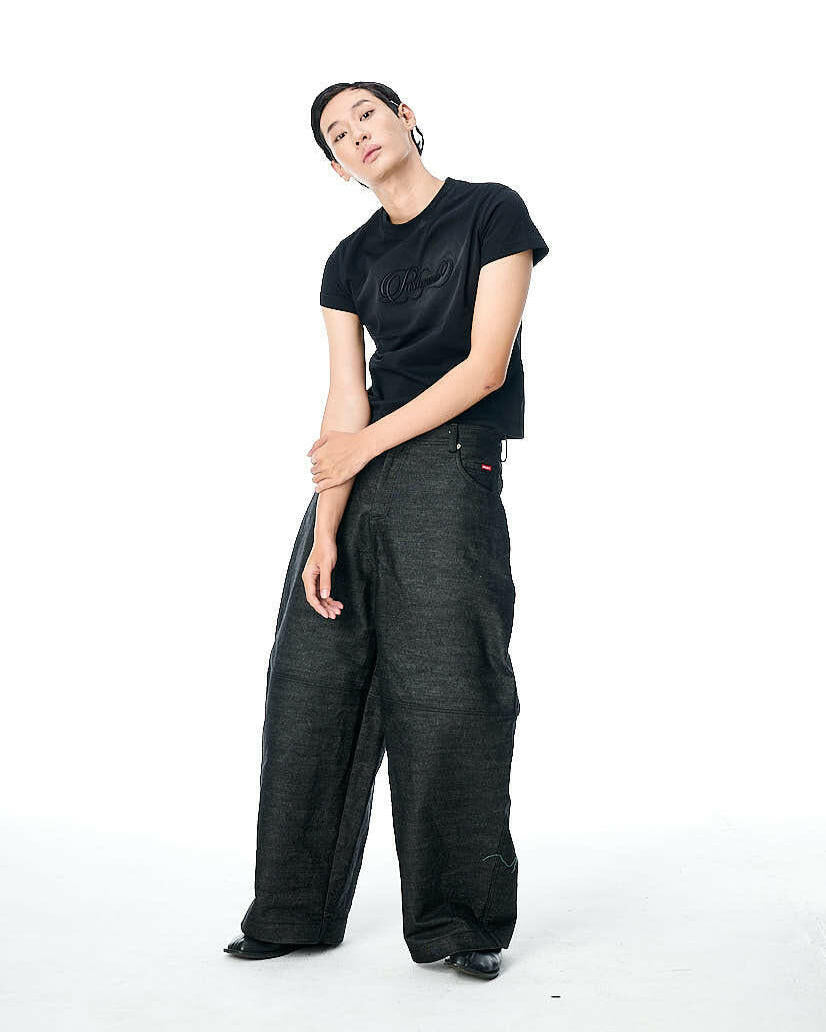 PP RAW SELVEDGE DENIM.