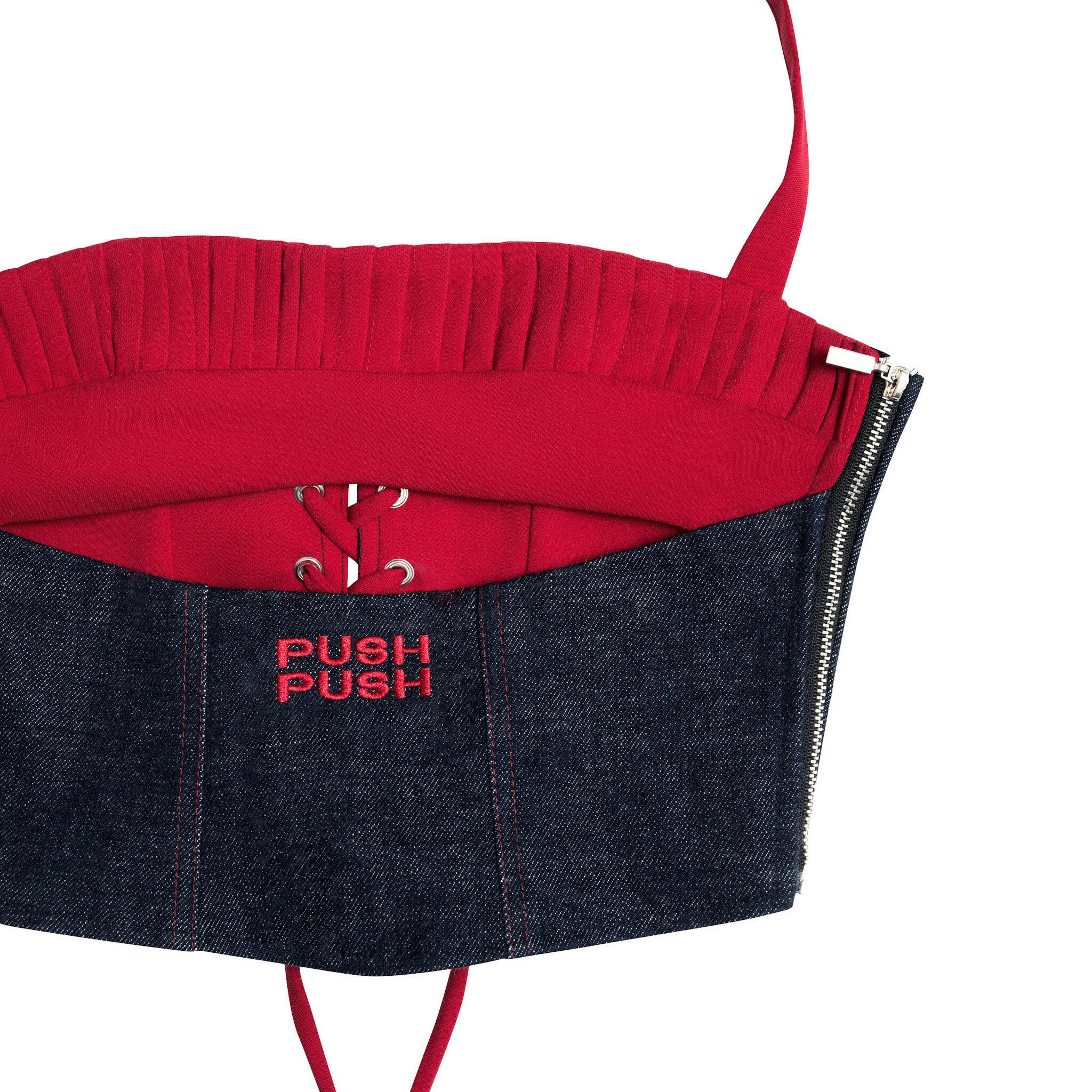 RDC - RUBY DENIM SELVEDGE CORSET.