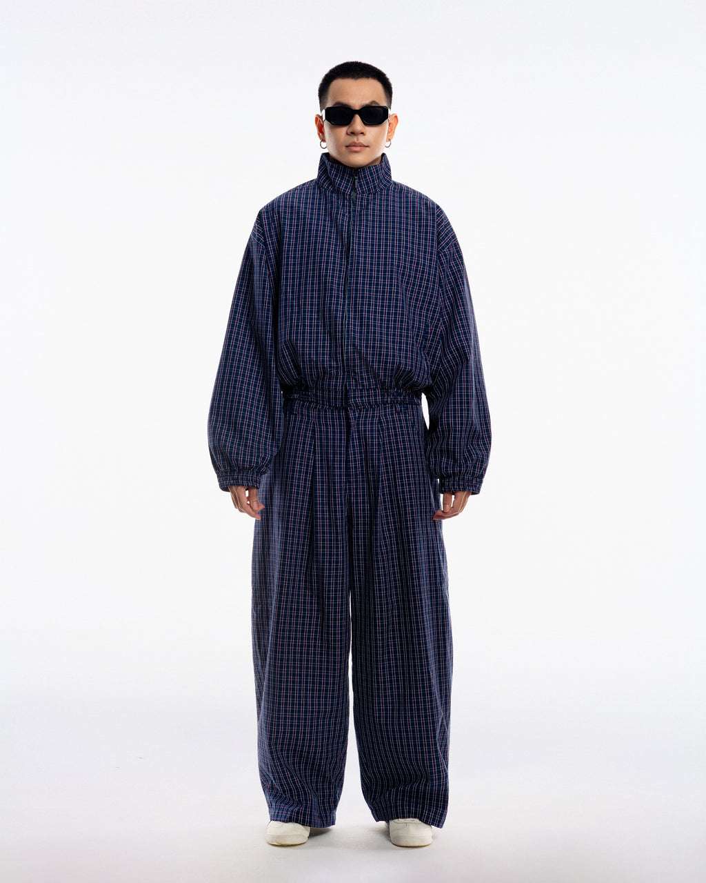 Gingham Uniform Set - Navy - Push Push