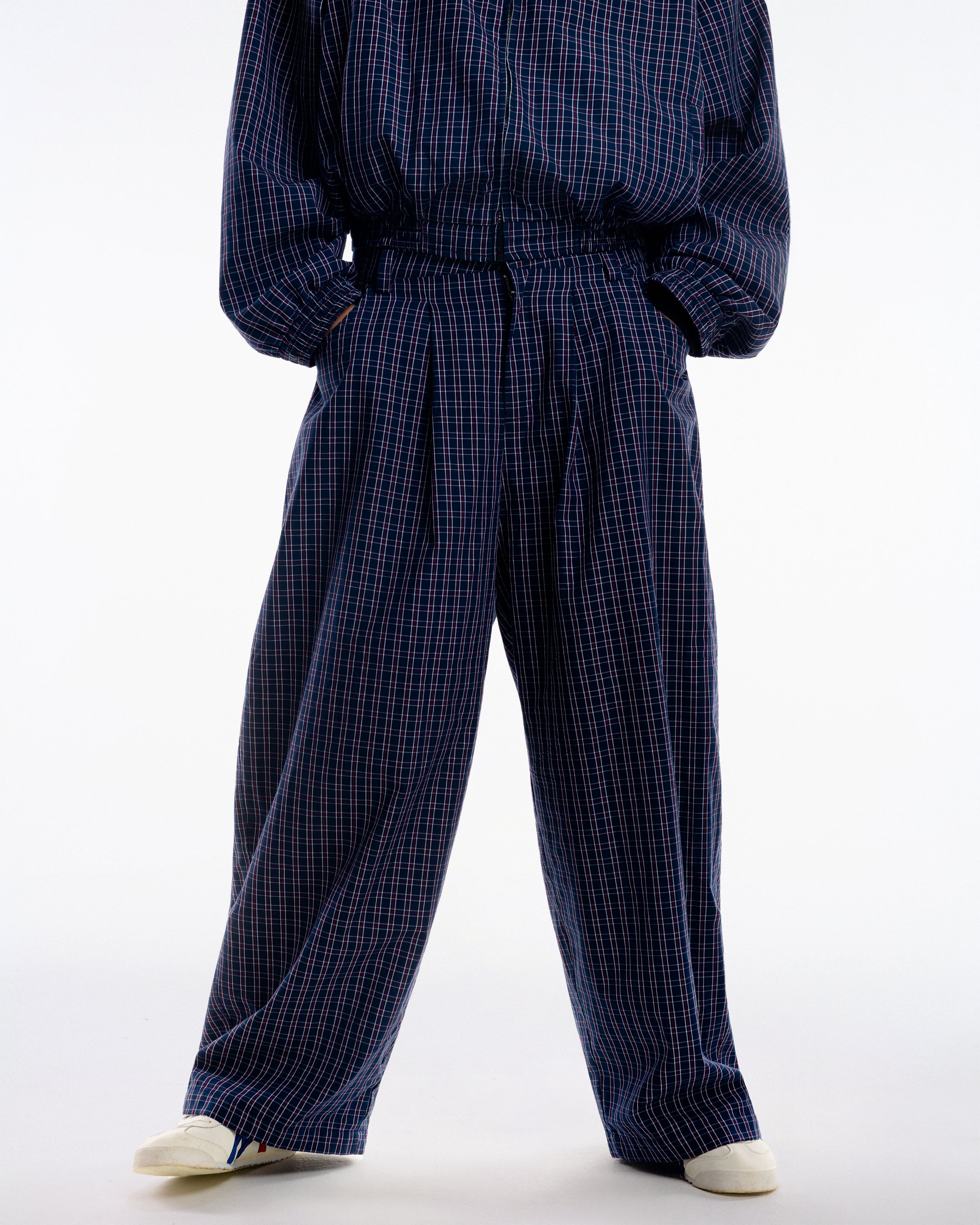 Gingham Uniform Set - Navy - Push Push