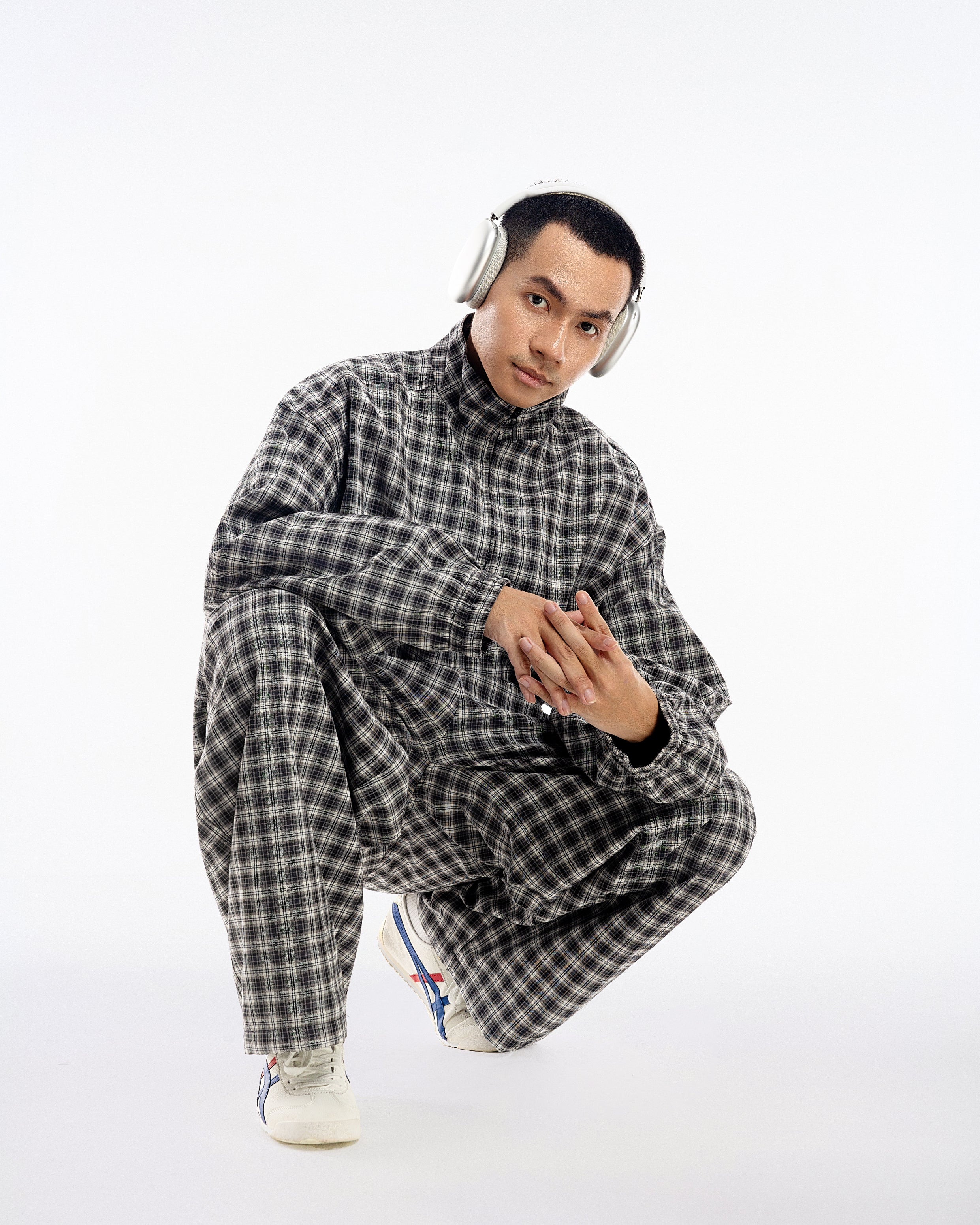 Gingham Uniform Set - Mono - Push Push