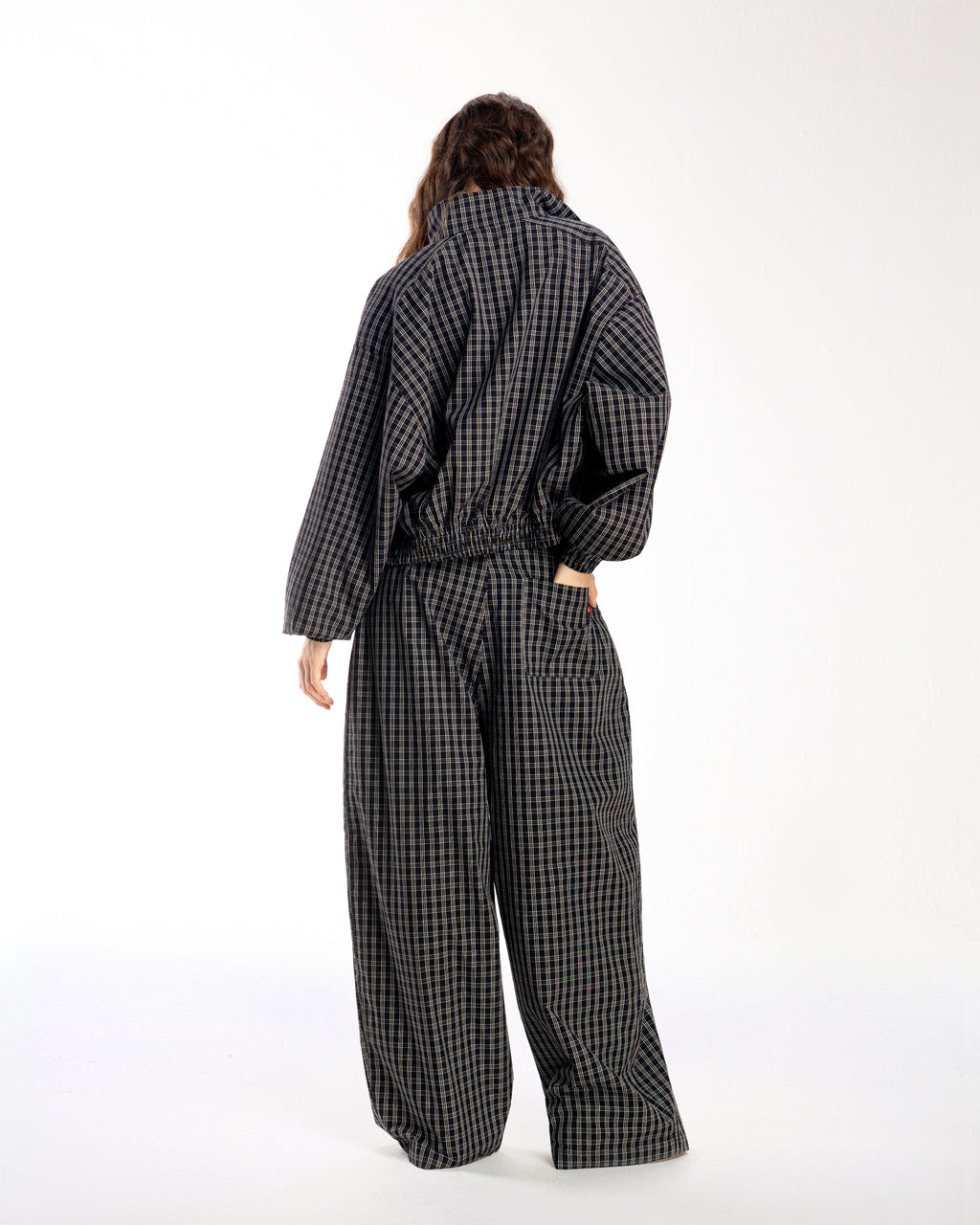 Gingham Uniform Set - Golden Noir - Push Push
