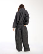 Gingham Uniform Set - Golden Noir - Push Push