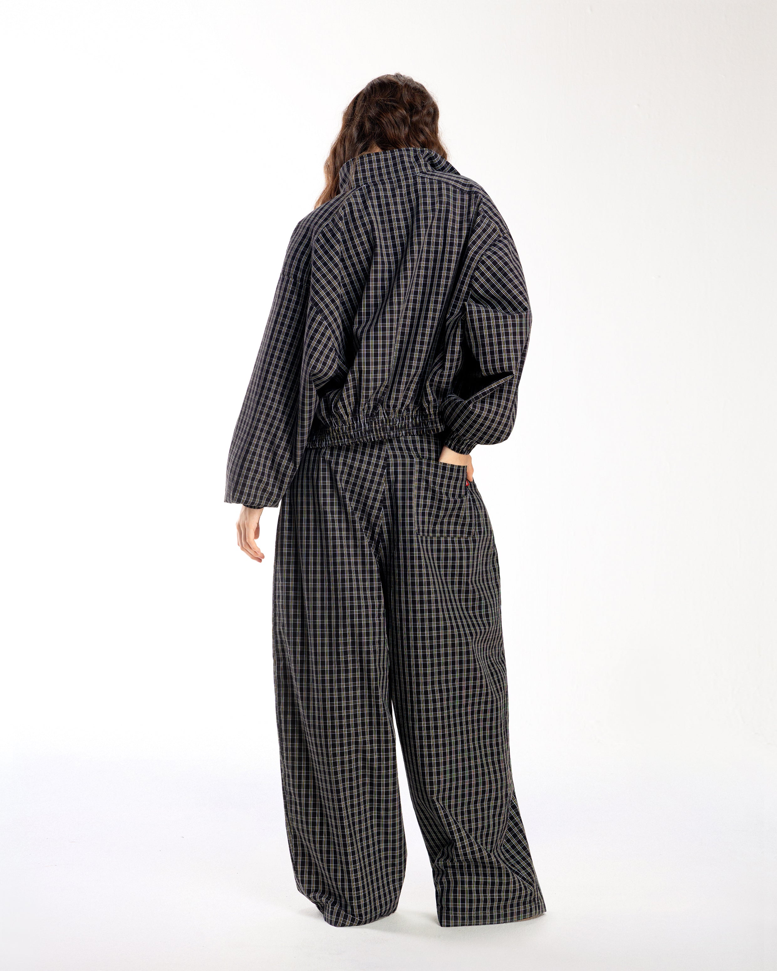 Gingham Uniform Set - Golden Noir - Push Push