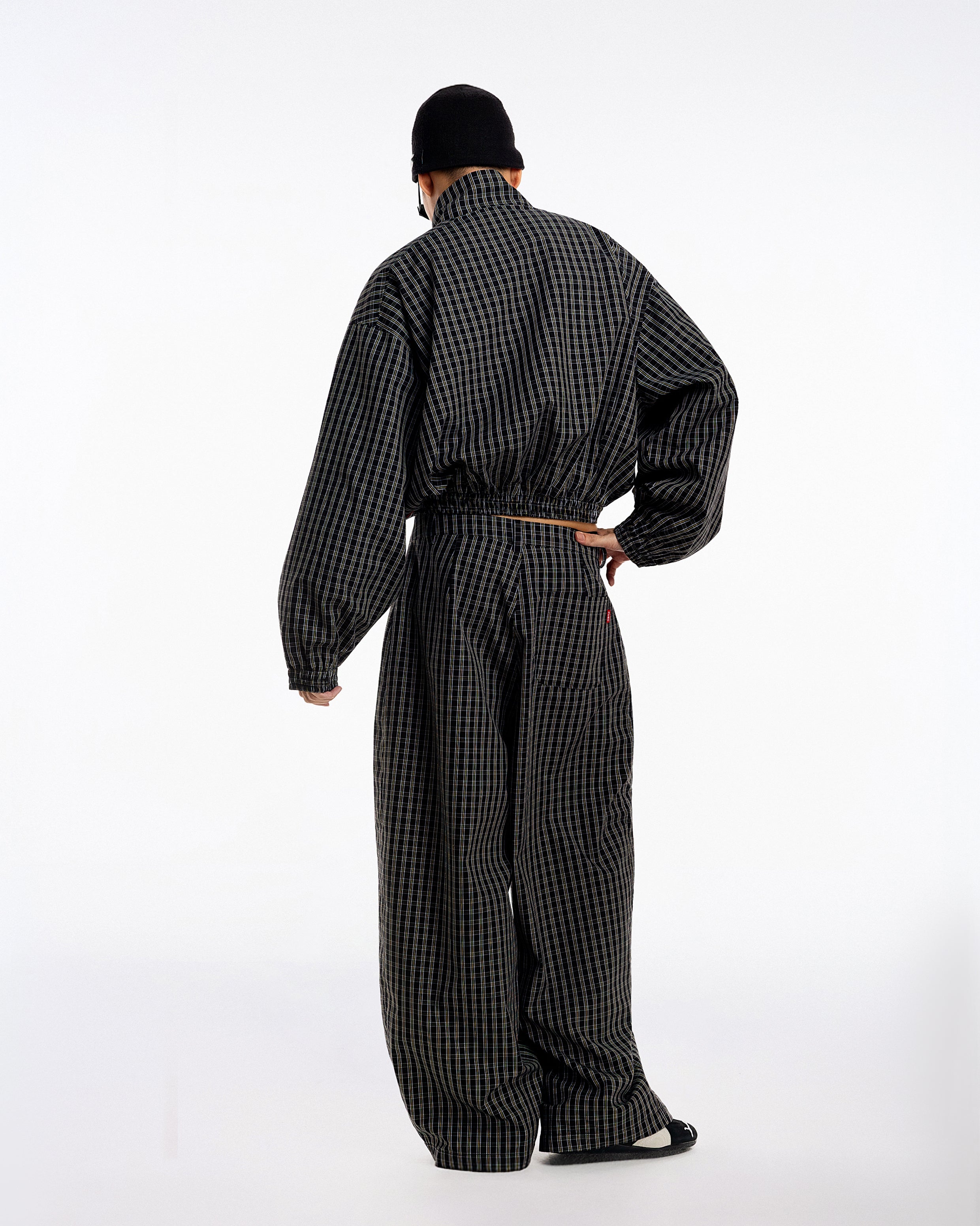 Gingham Uniform Set - Golden Noir - Push Push