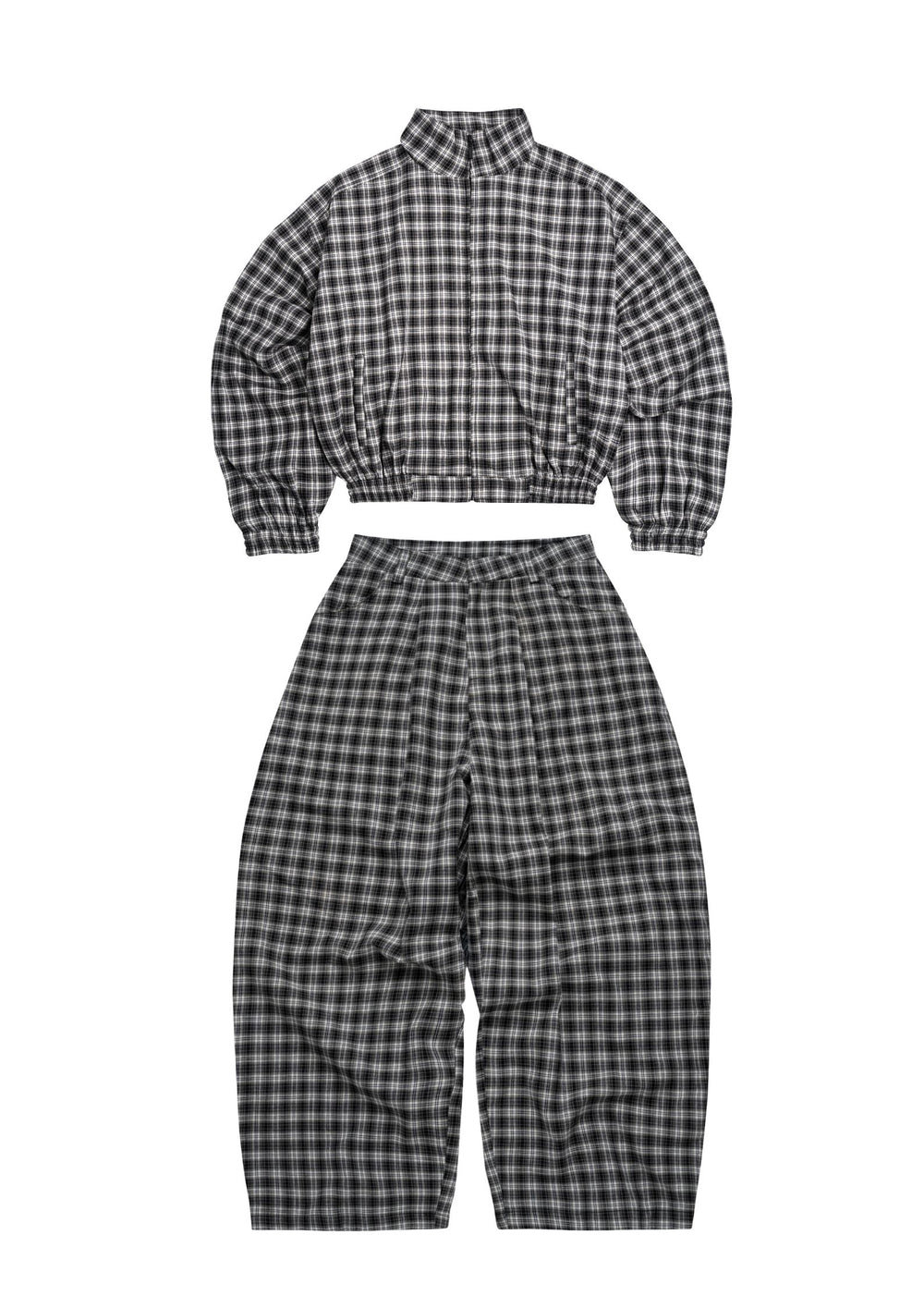 Gingham Uniform Set - Mono - Push Push