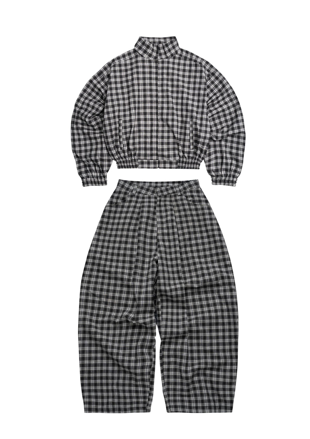 Gingham Uniform Set - Mono - Push Push