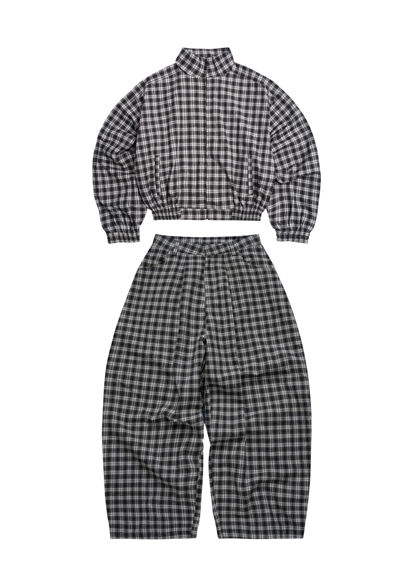 Gingham Uniform Set - Mono - Push Push