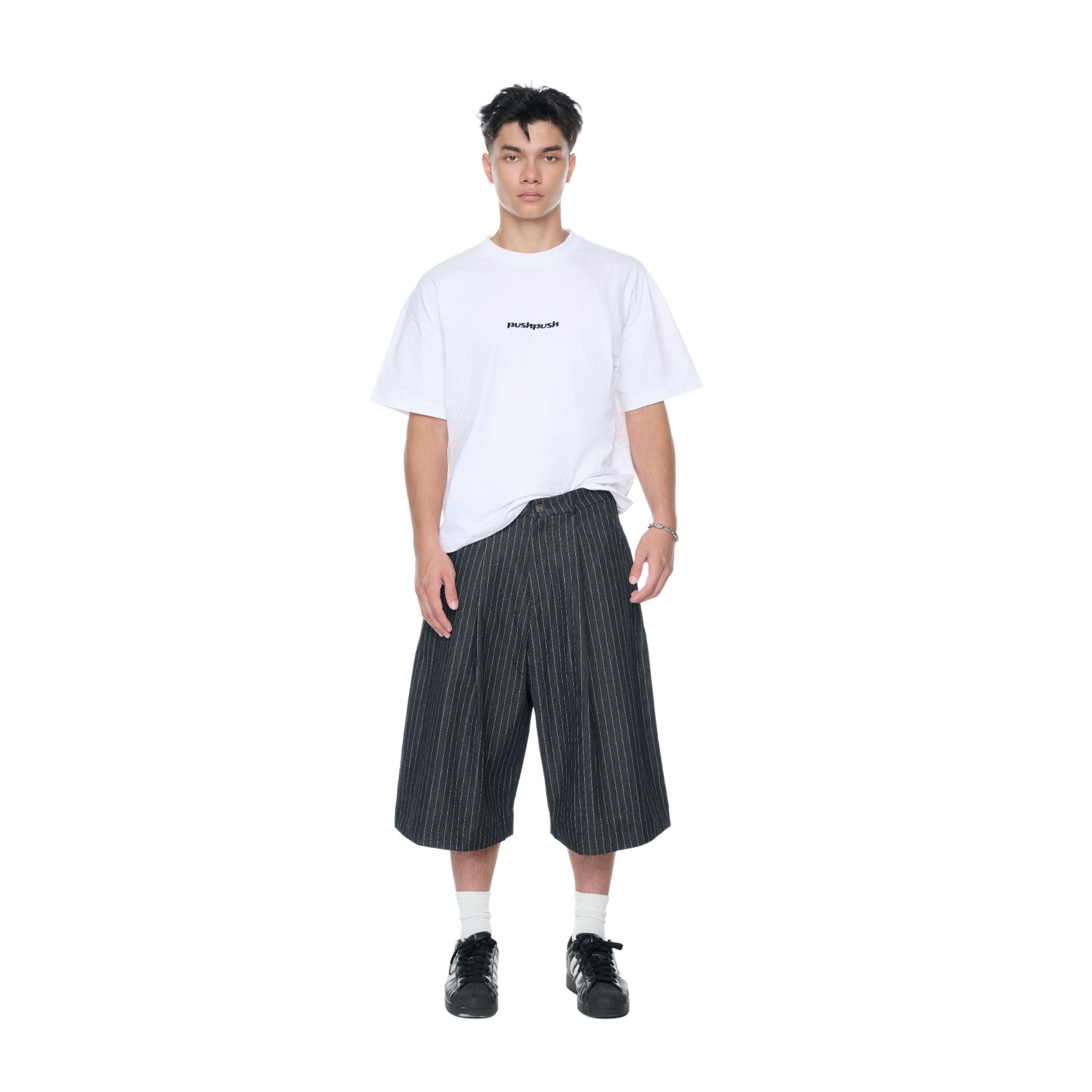 PP PINSTRIPE JORT