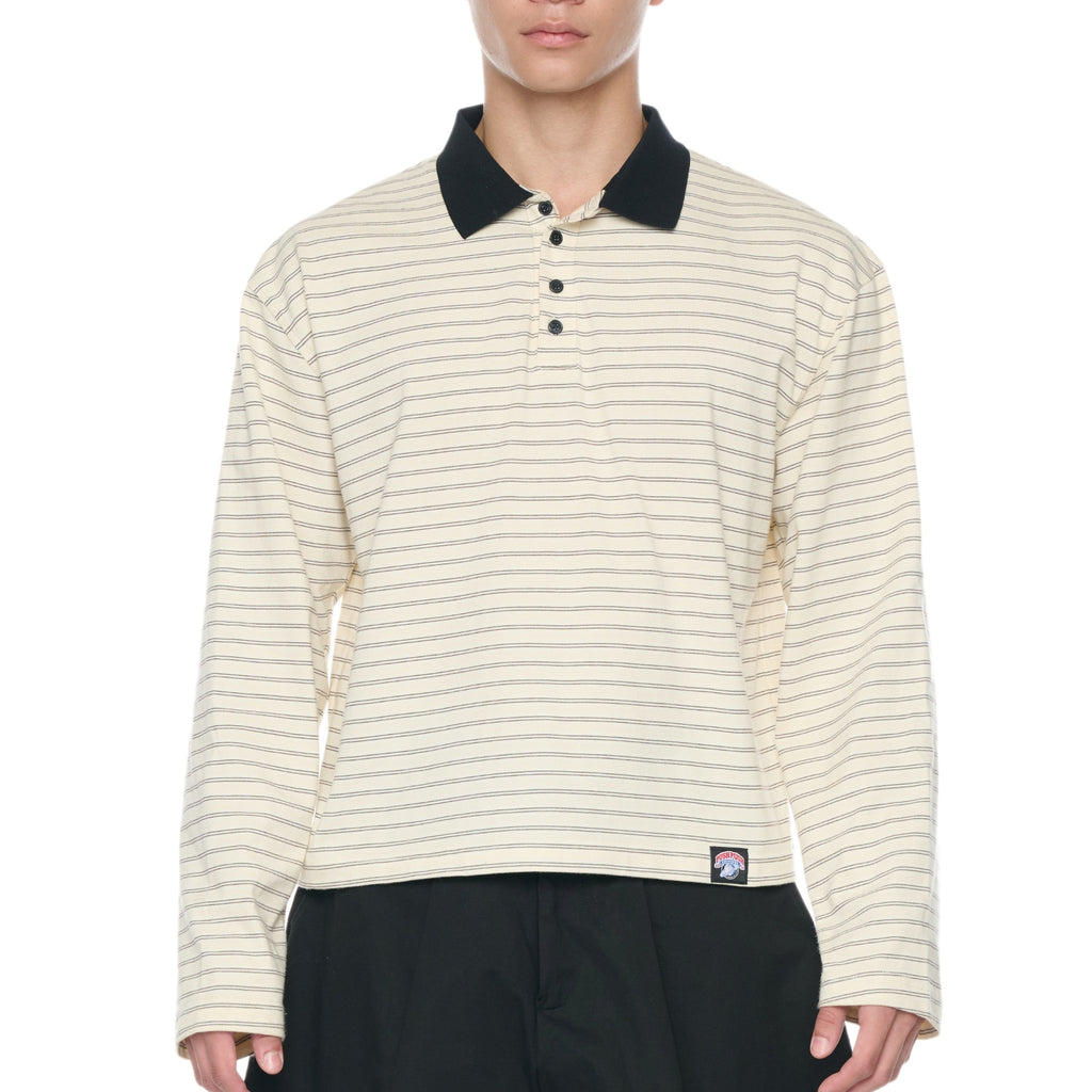 NOA Striped Polo Tee