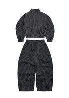 Gingham Uniform Set - Golden Noir - Push Push