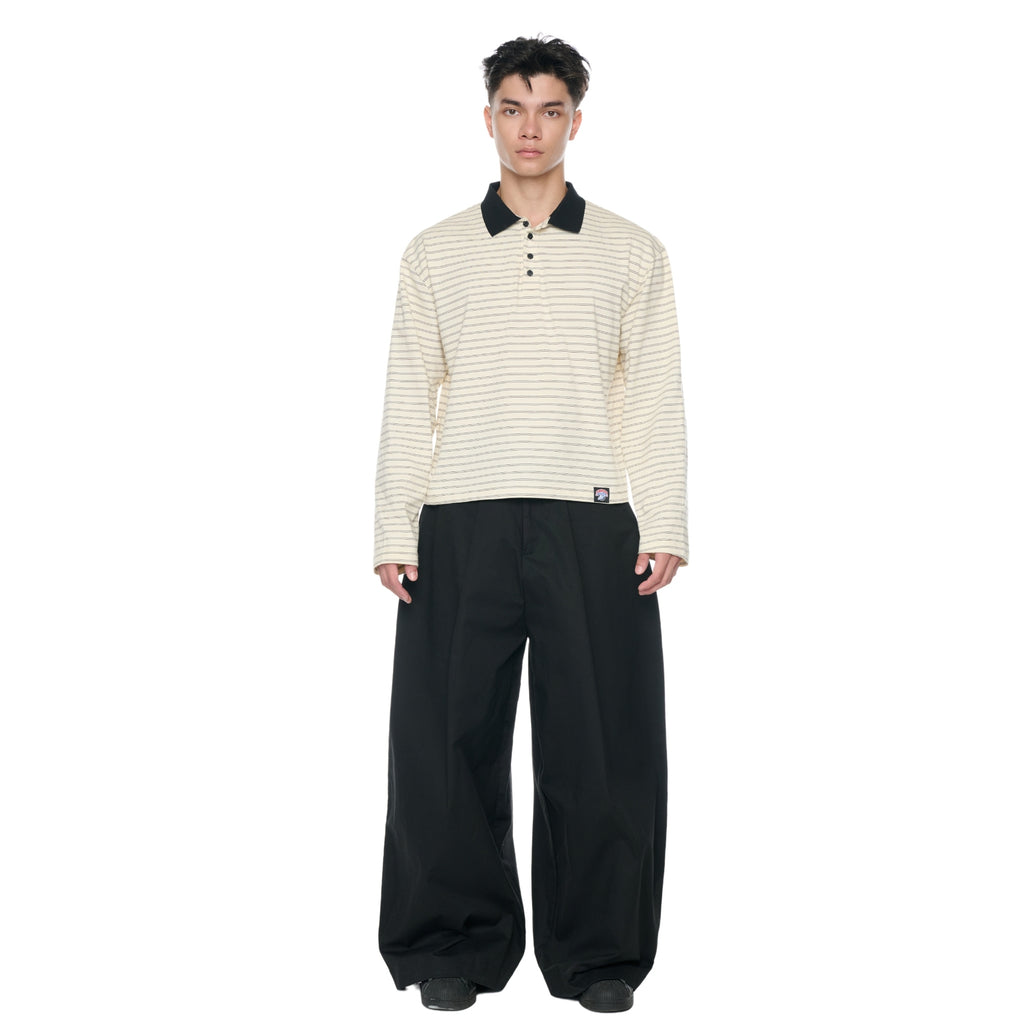 NOA Striped Polo Tee