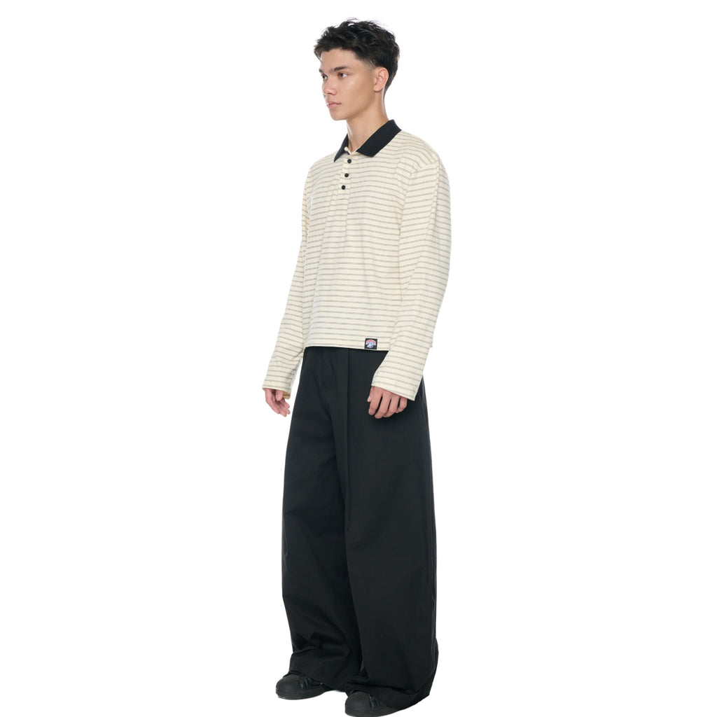 NOA Striped Polo Tee