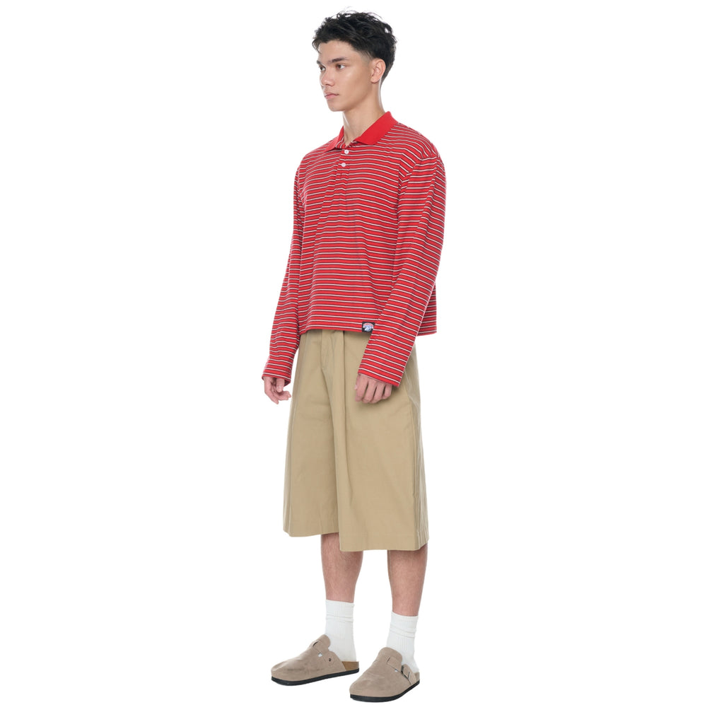OLLY Striped Polo Tee