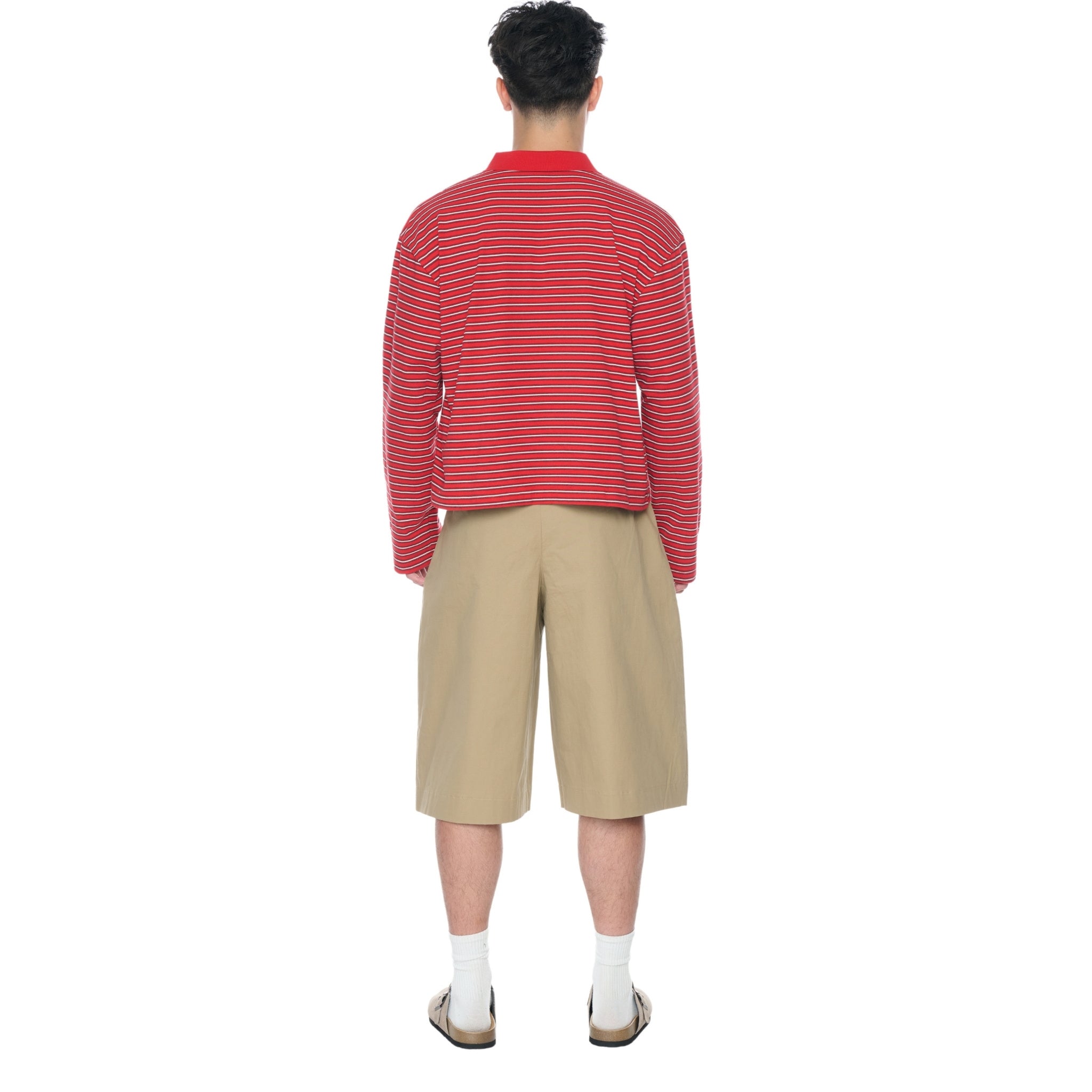 OLLY Striped Polo Tee