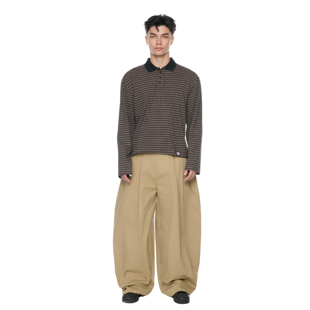 MILO Striped Polo Tee
