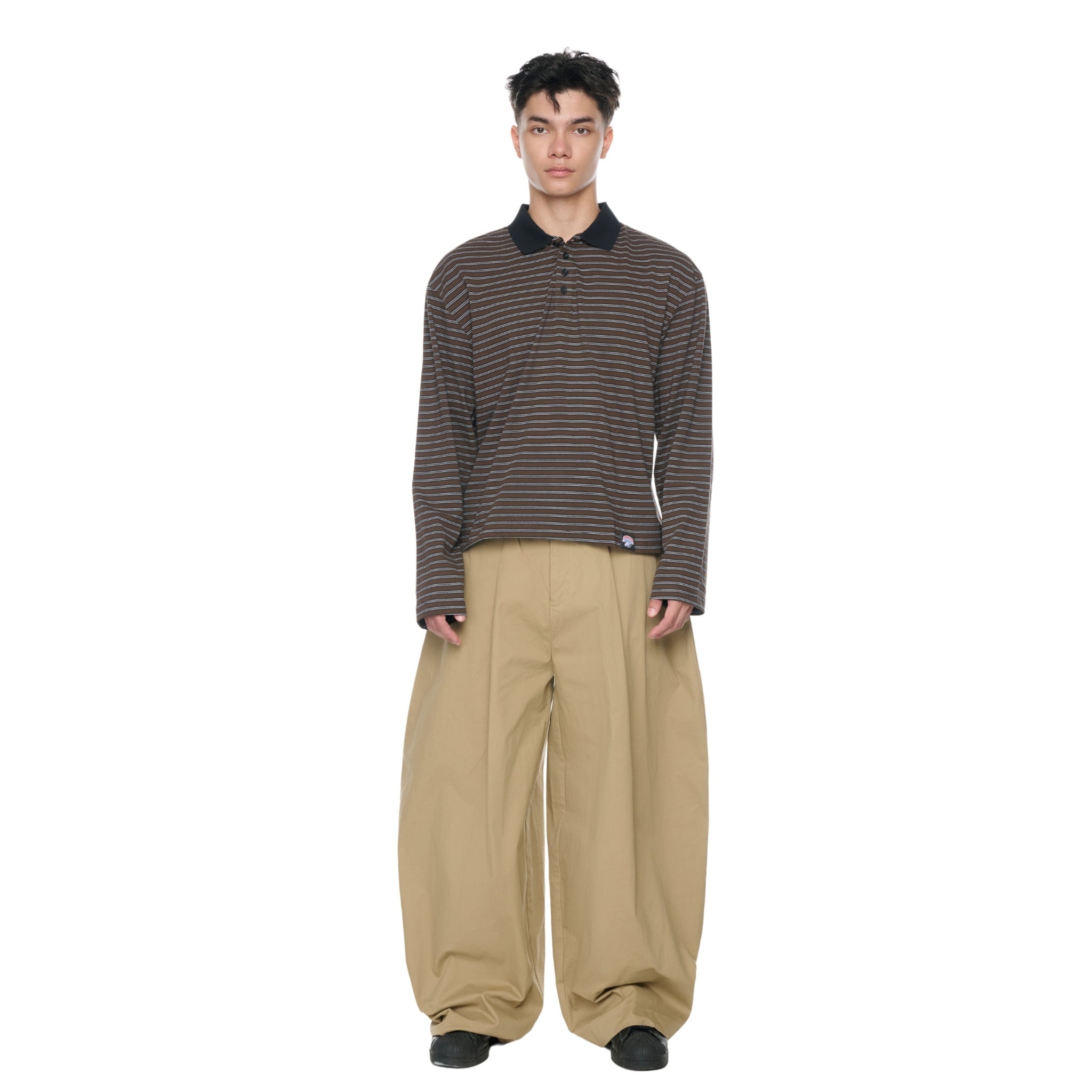 MILO Striped Polo Tee