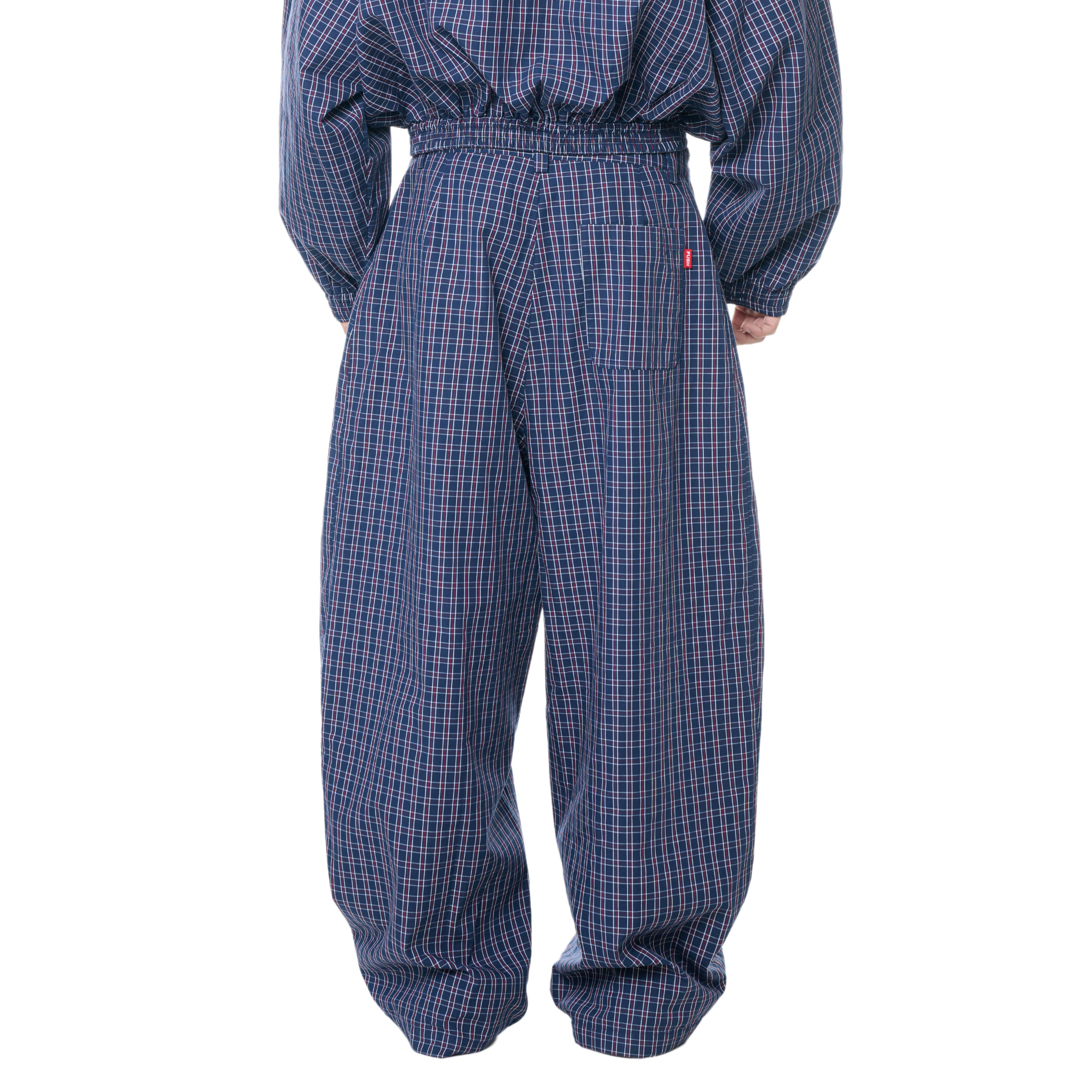 Gingham Wide Pants