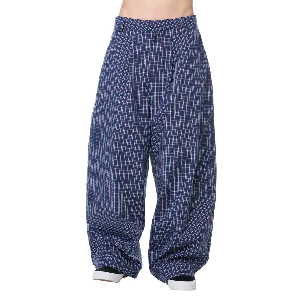 Gingham Wide Pants