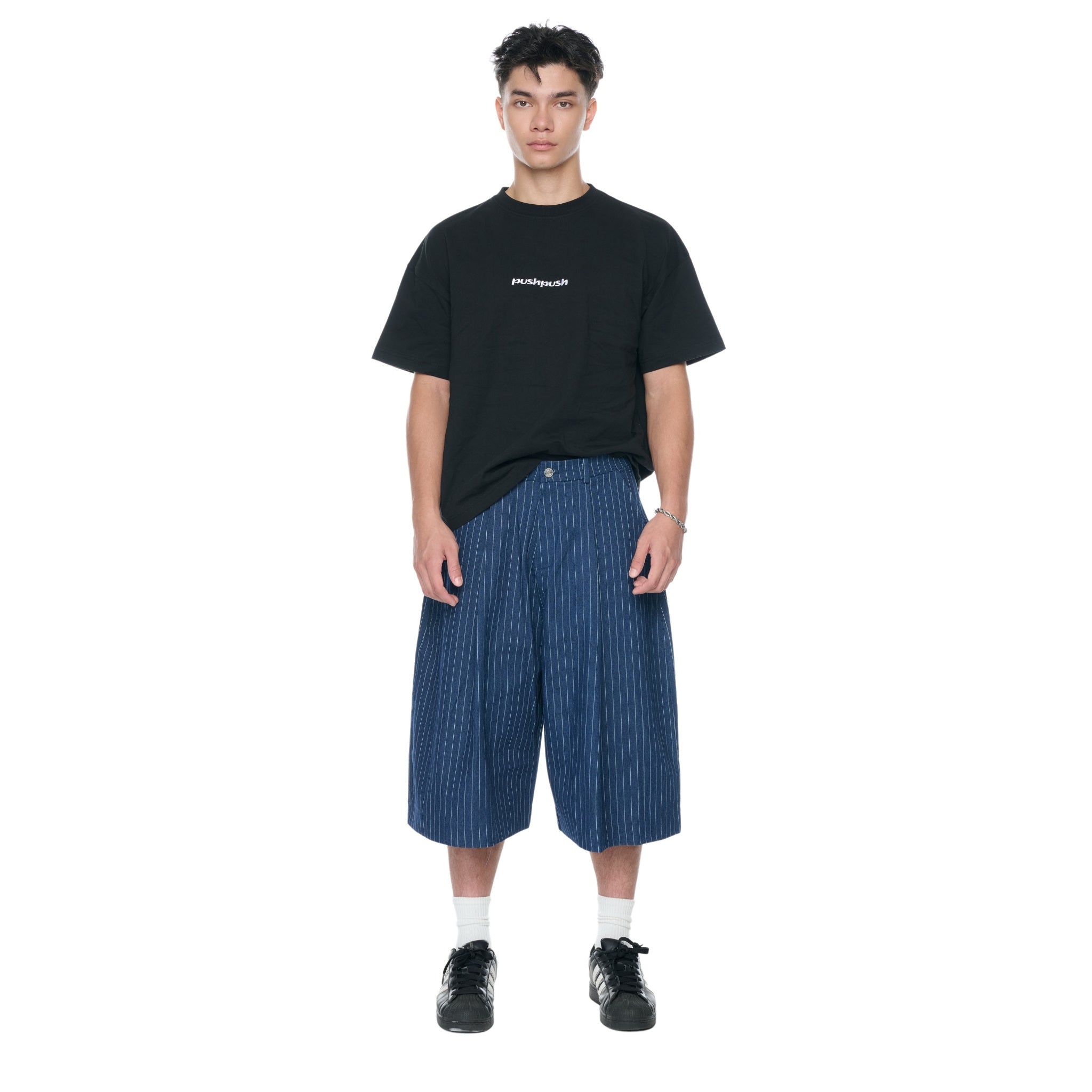 PP PINSTRIPE JORT