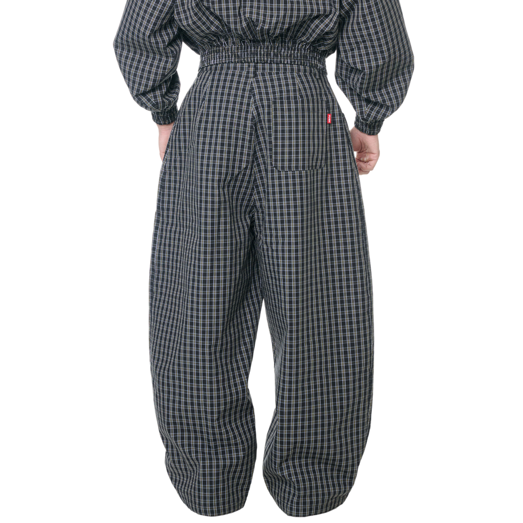 Gingham Wide Pants