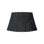 PUSHIE STRIPED MINI SKIRT - Push Push