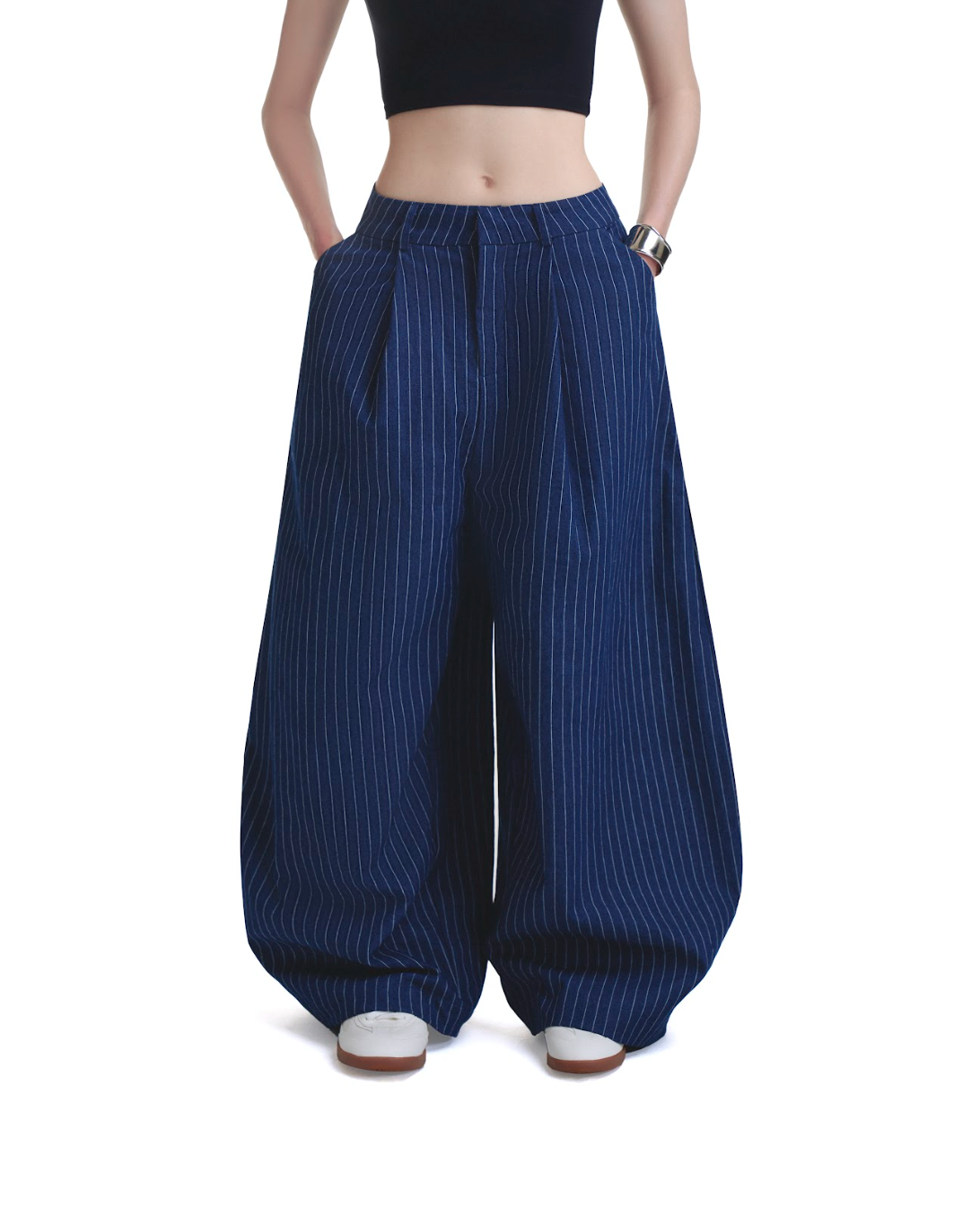 PUSH PUSH ストライプ ワイドパンツ PP STRIPES PANTS – Push Push - Worldwide