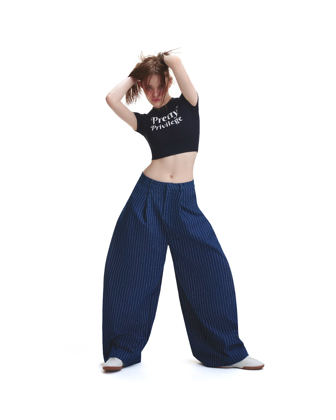 PUSH PUSH ストライプ ワイドパンツ Sサイズ PP STRIPES PANTS – Push Push - Worldwide
